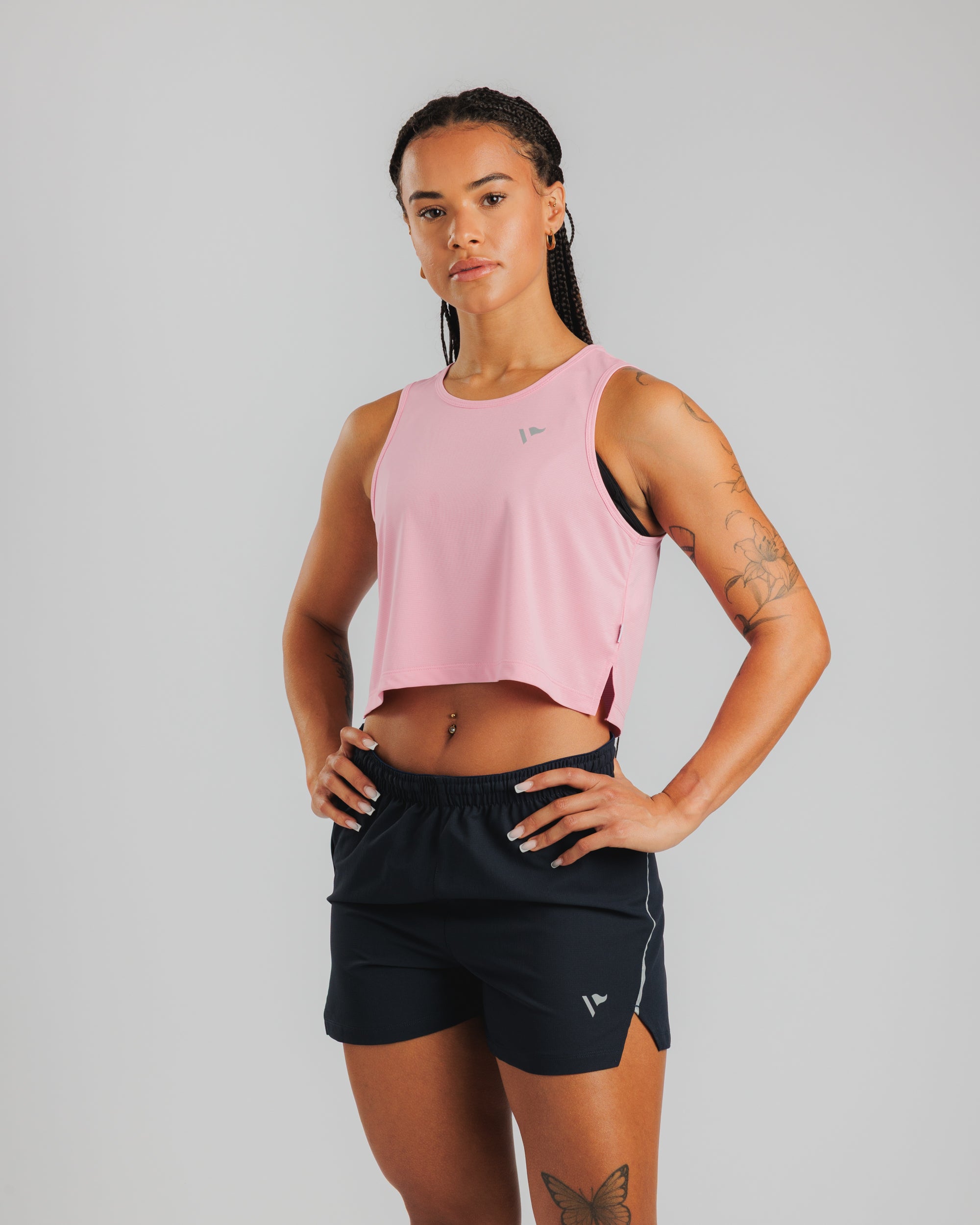 Swift Cropped Vest Women's - Sunset Mist