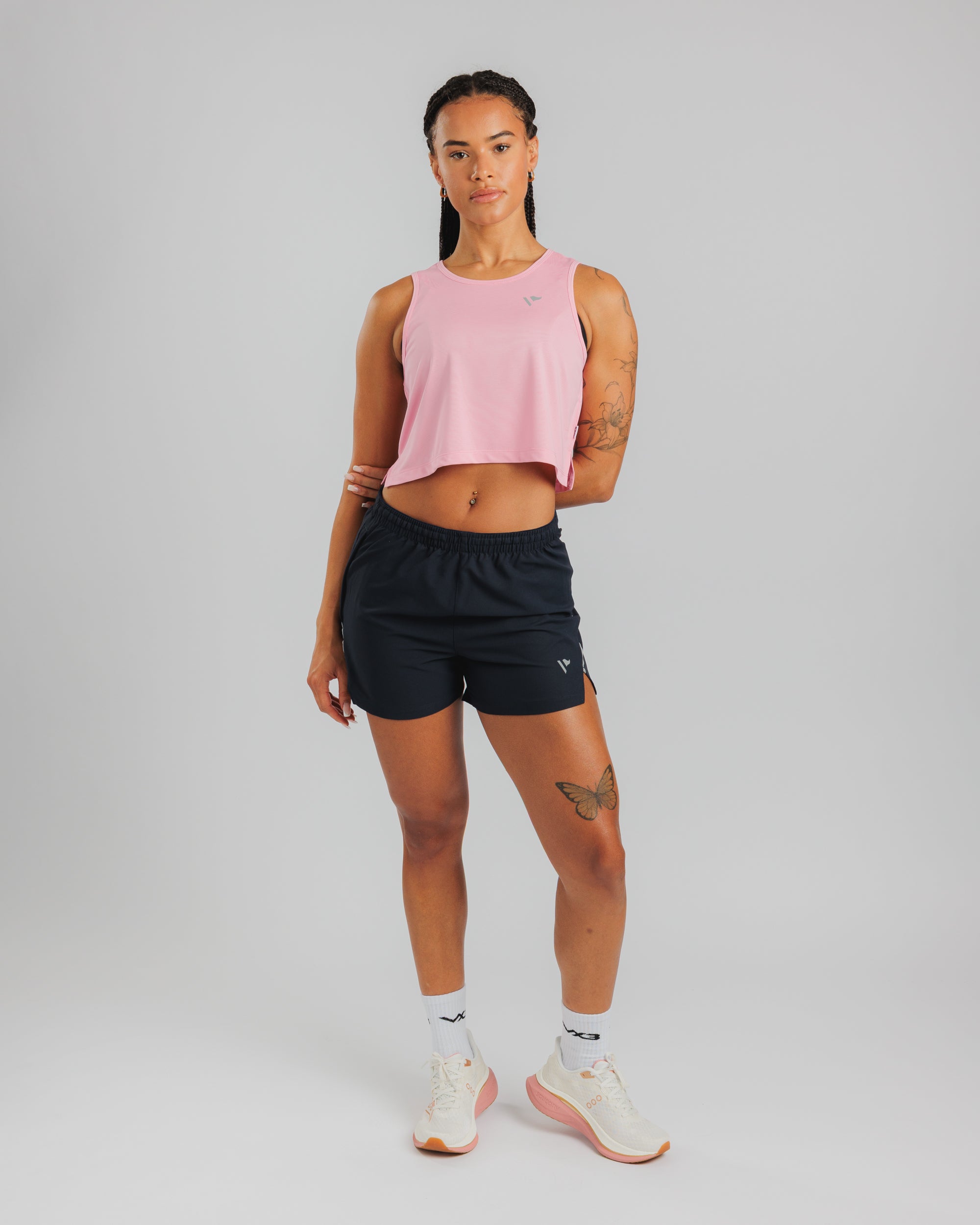 Swift Cropped Vest Women's - Sunset Mist