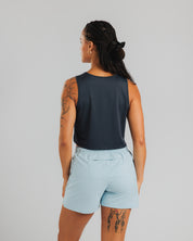 Swift Cropped Vest Women's - Faded Black