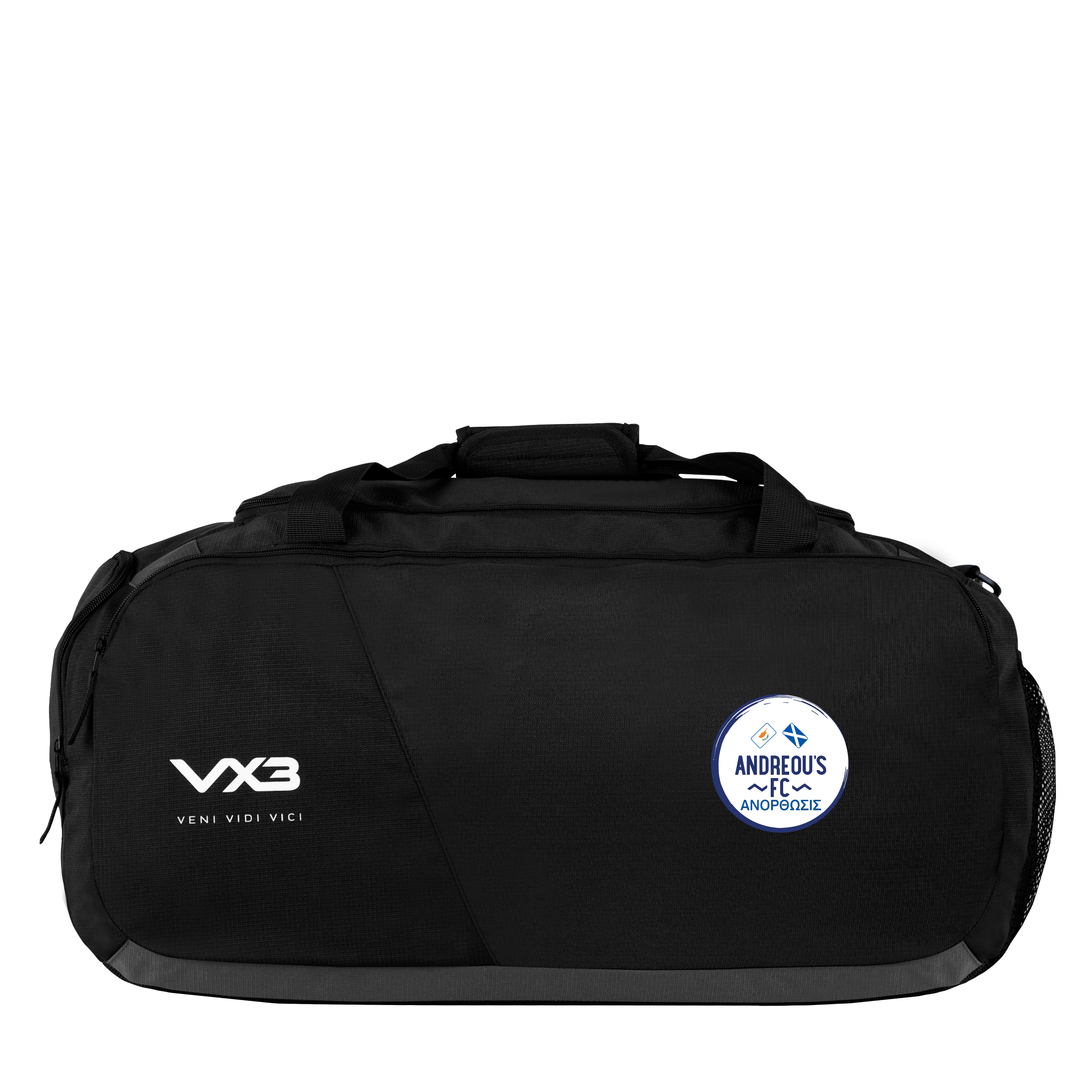 Andreou's FC B Team Performance Kit Bag Black/Dark