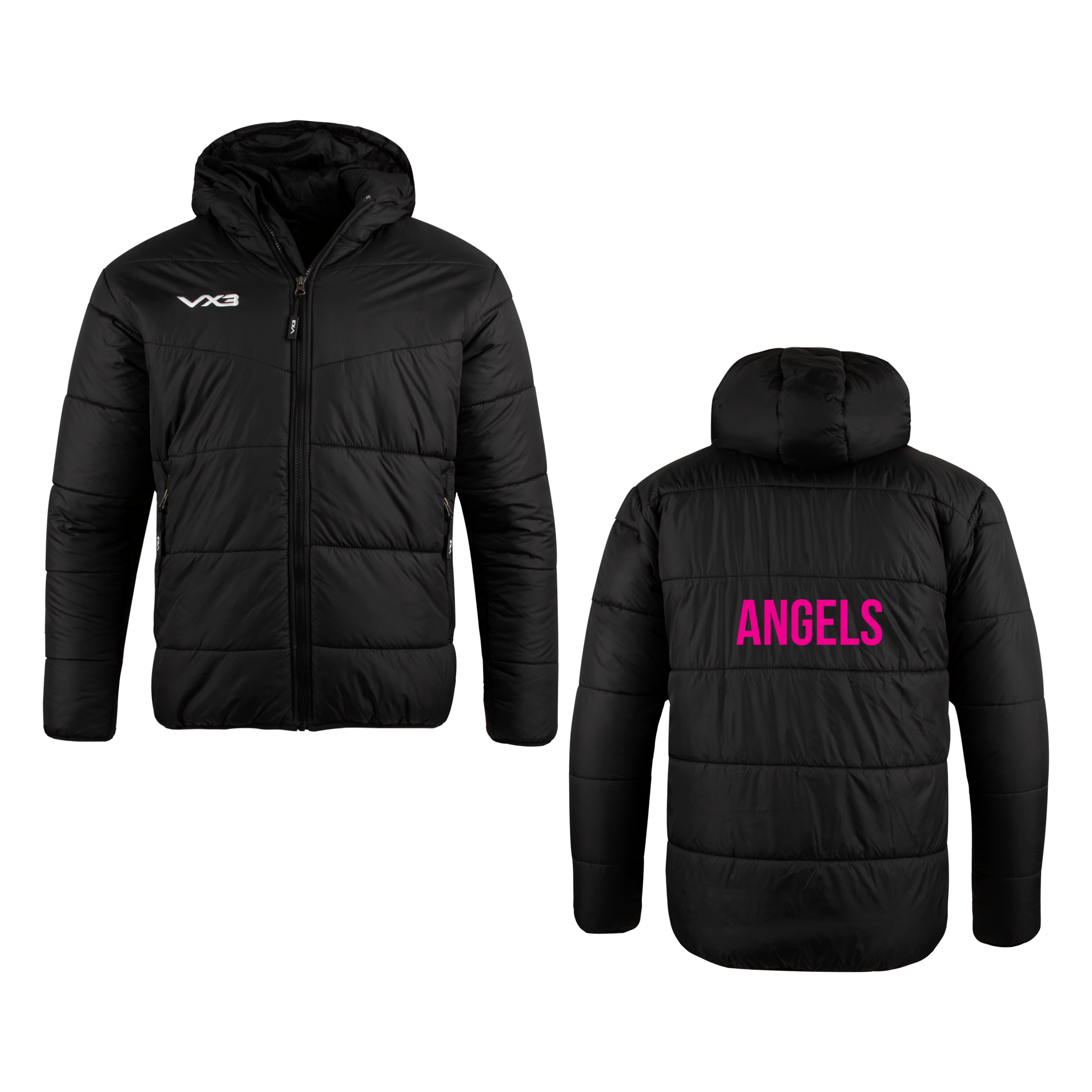 Angels Netball Lorica Quilted Jacket