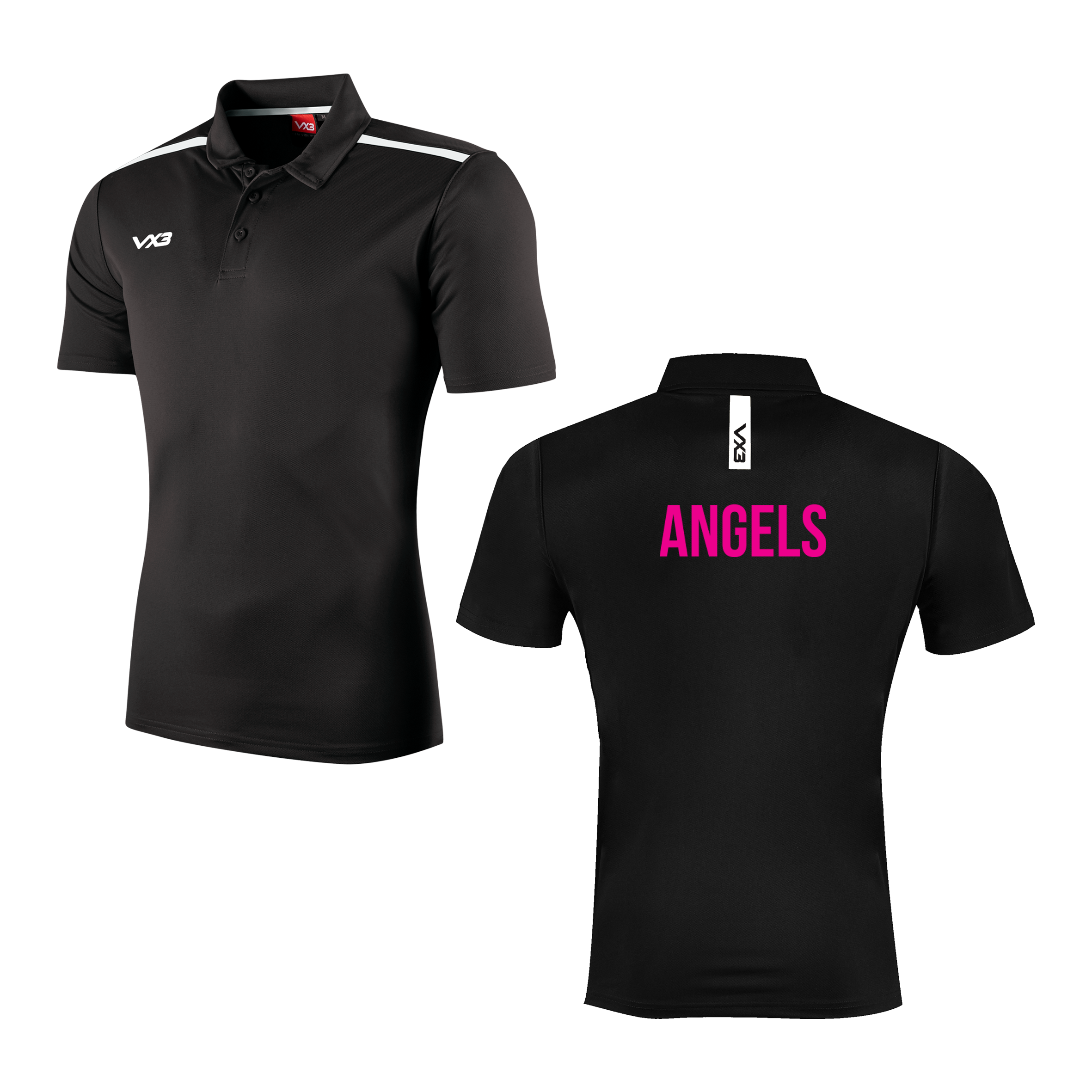 Angels Netball Fortis Polo