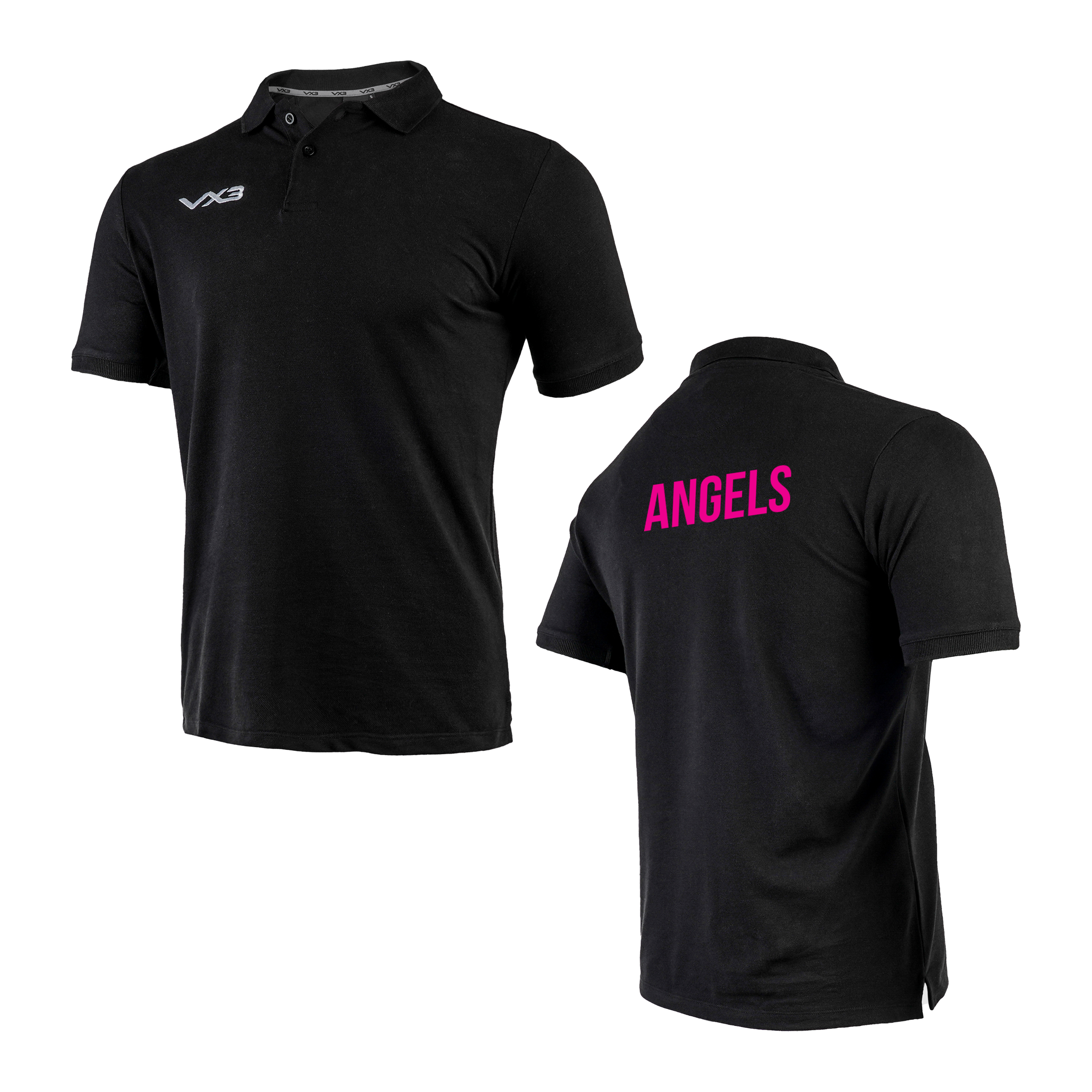 Angels Netball Primus Polo Shirt