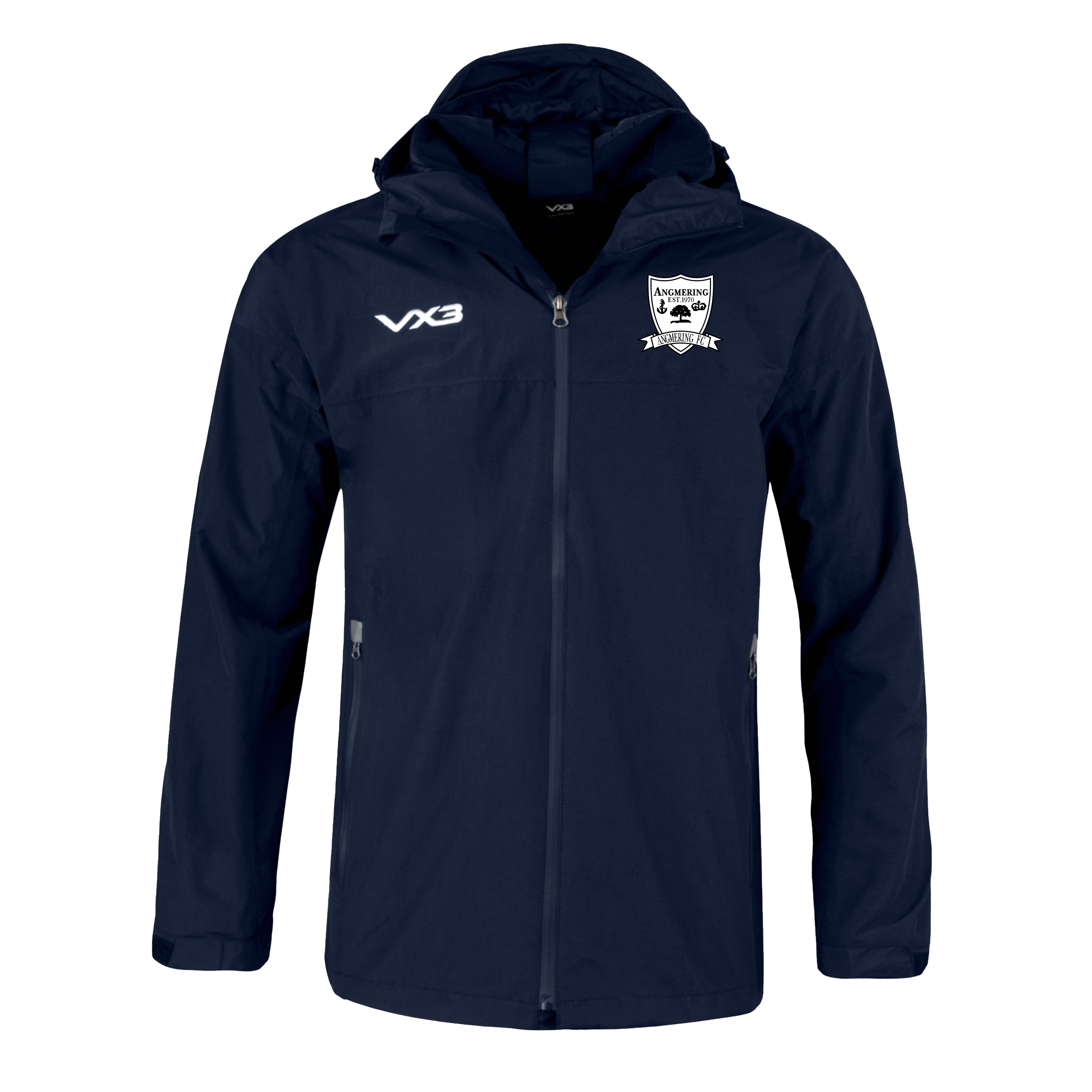 Angmering Youth FC Protego Waterproof Jacket Navy