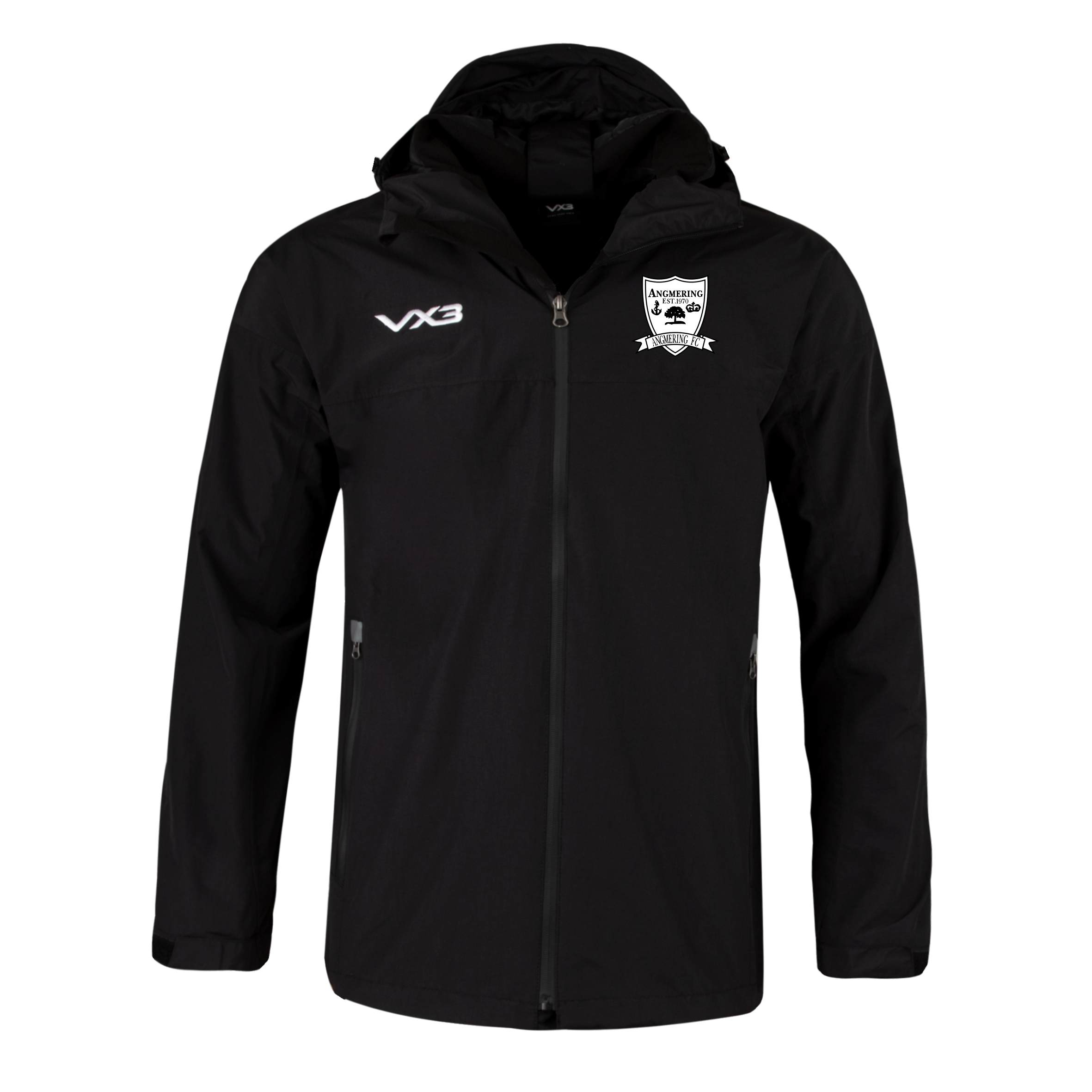 Angmering Youth FC Protego Waterproof Jacket Black