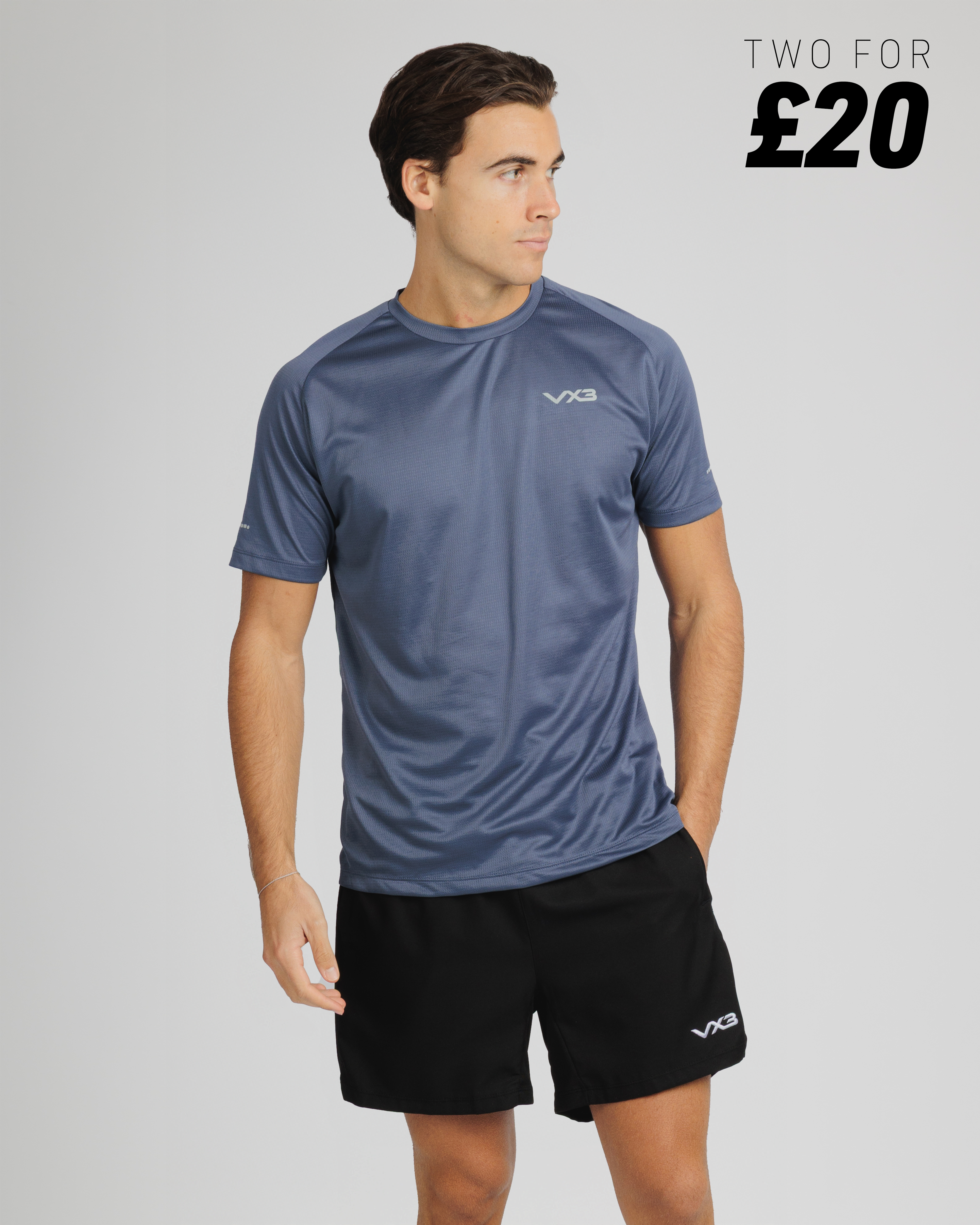 Aerowave T-Shirt - Storm Cloud