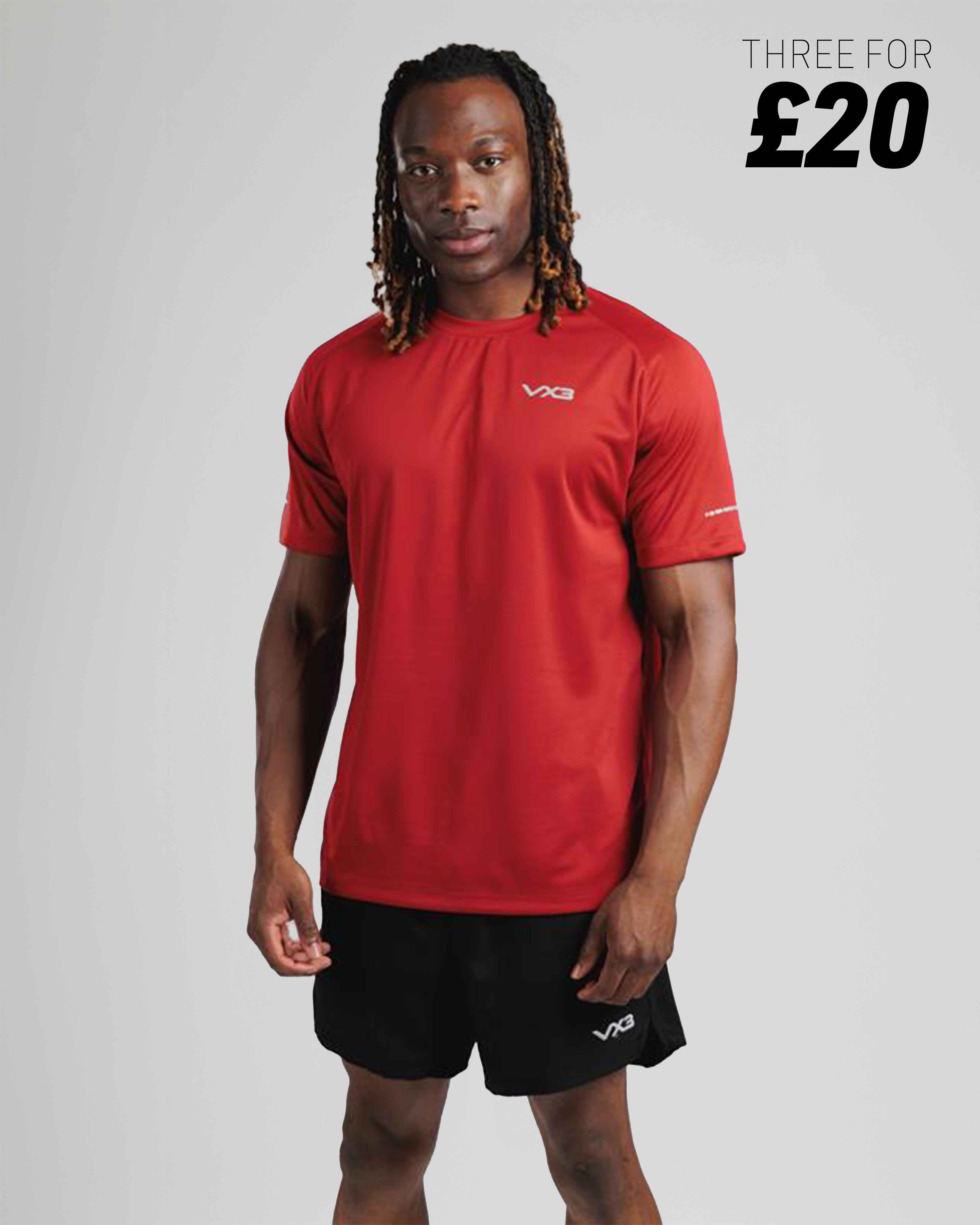 Aerowave T-Shirt- Red