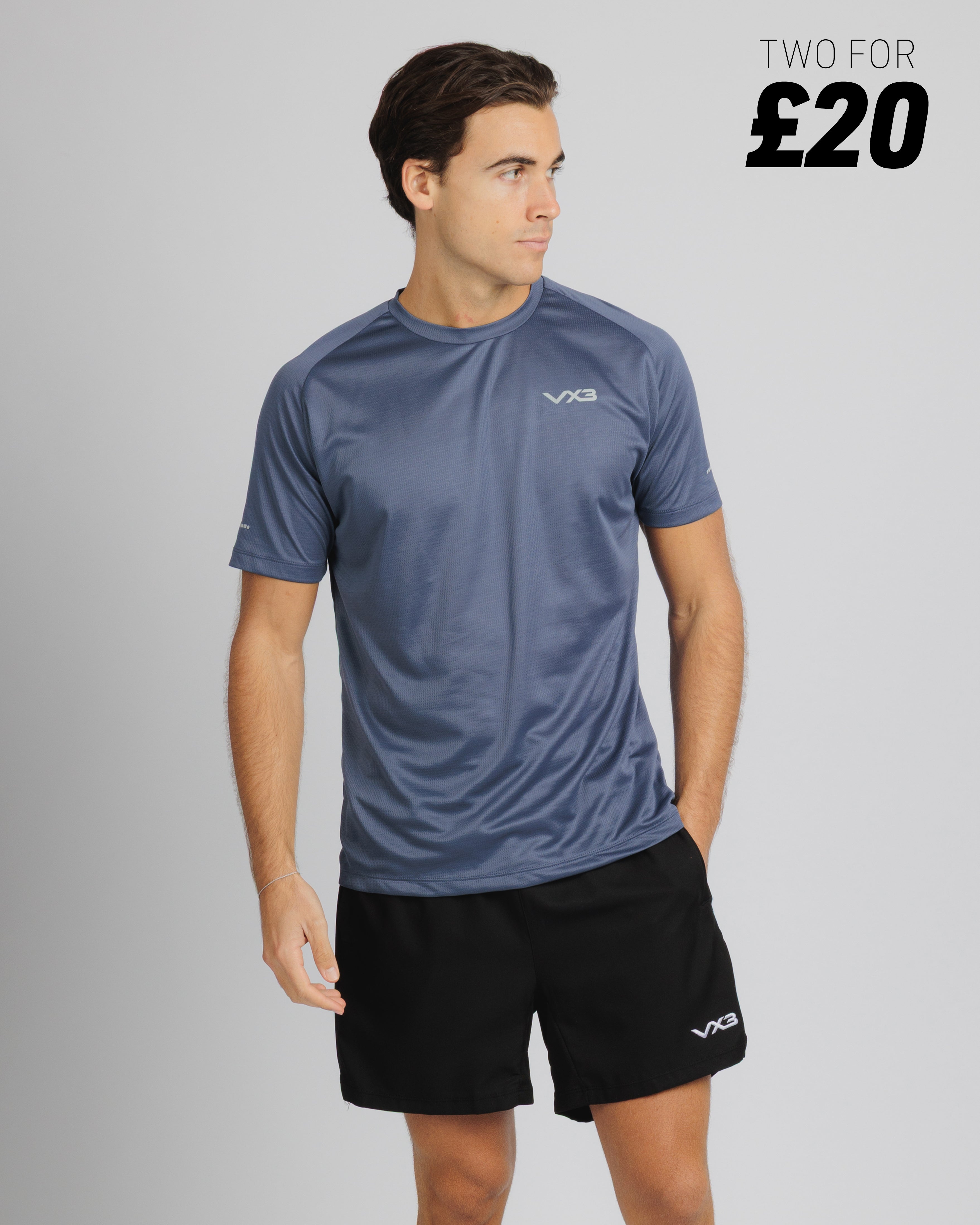 Aerowave T-Shirt - Storm Cloud
