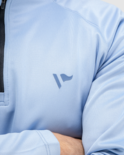 Arizona Quarter Zip- Cirrus Blue