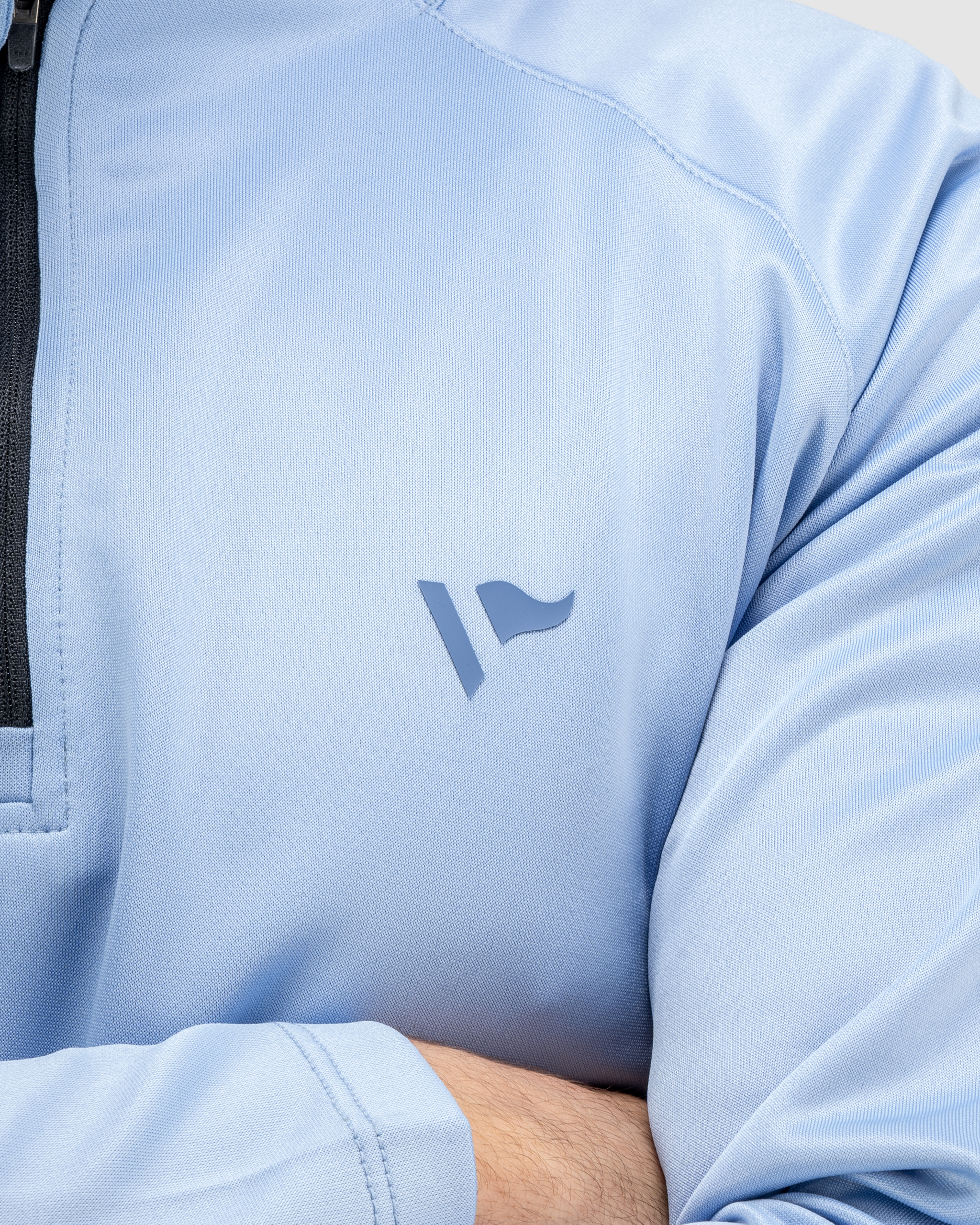 Arizona Quarter Zip- Cirrus Blue