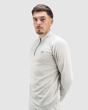 Arizona Quarter Zip- Dune Grey