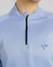 Arizona Quarter Zip Womens- Cirrus Blue