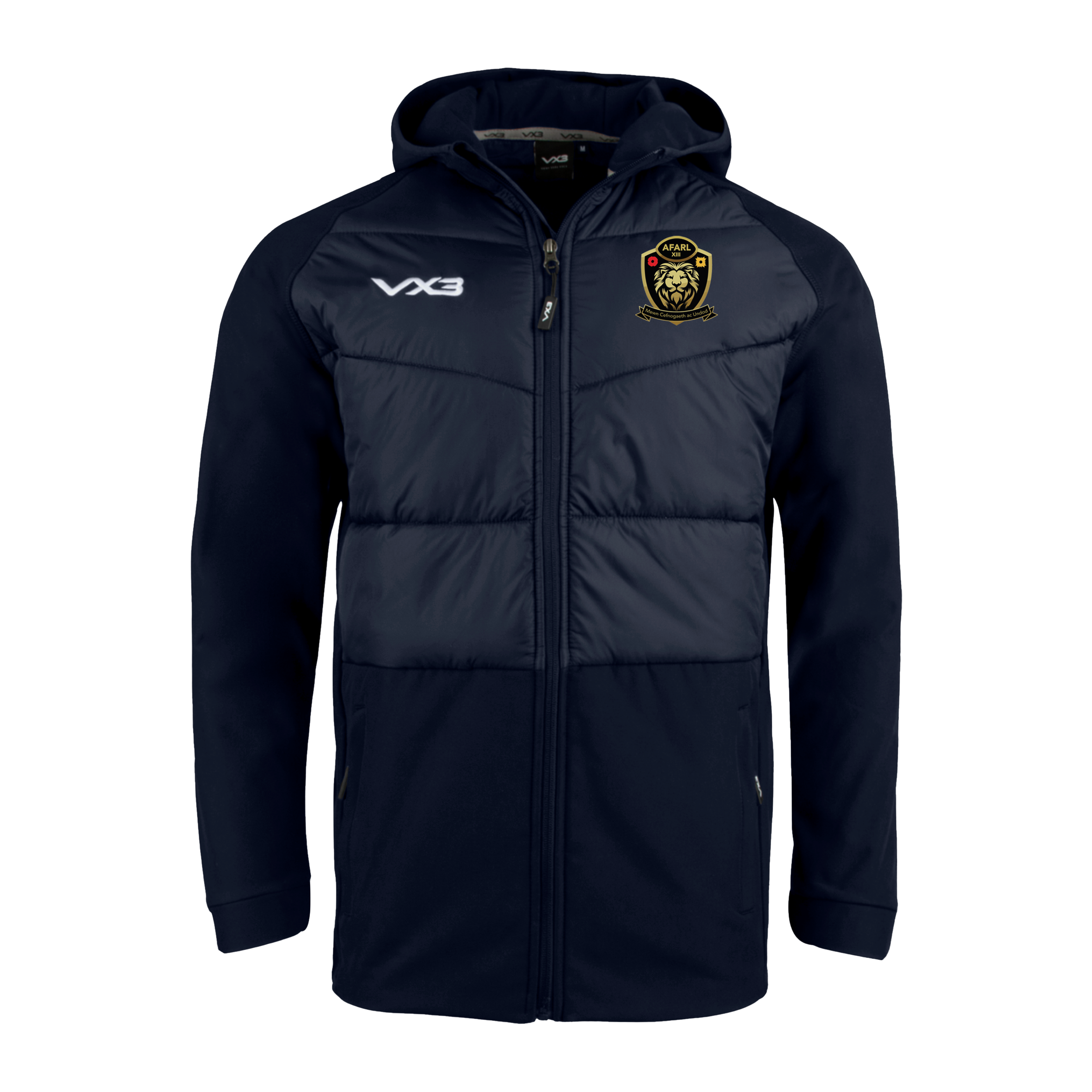 Armed Forces Affiliates Rugby League Cymru Tempest Hybrid Jacket