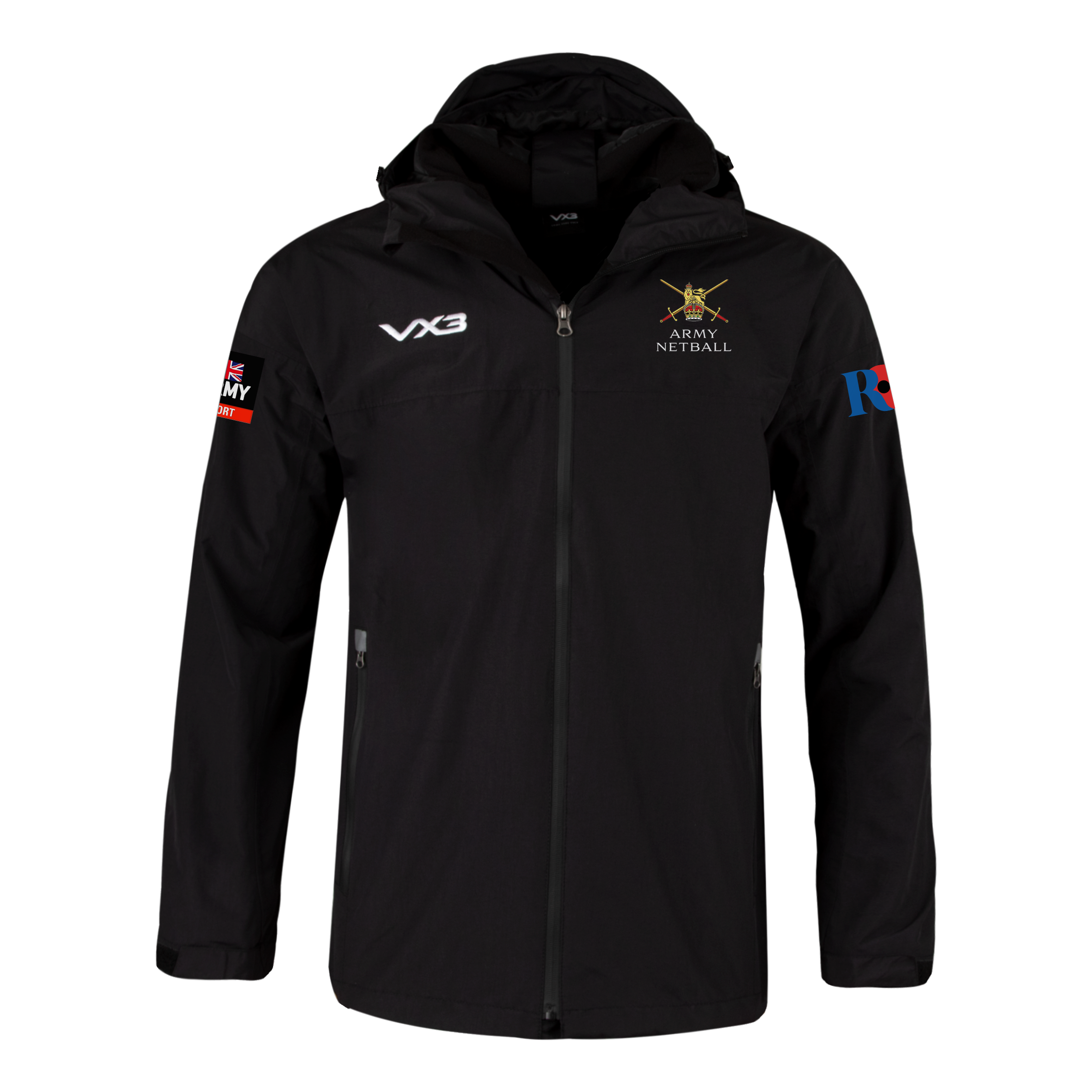Army Netball Protego Waterproof Jacket