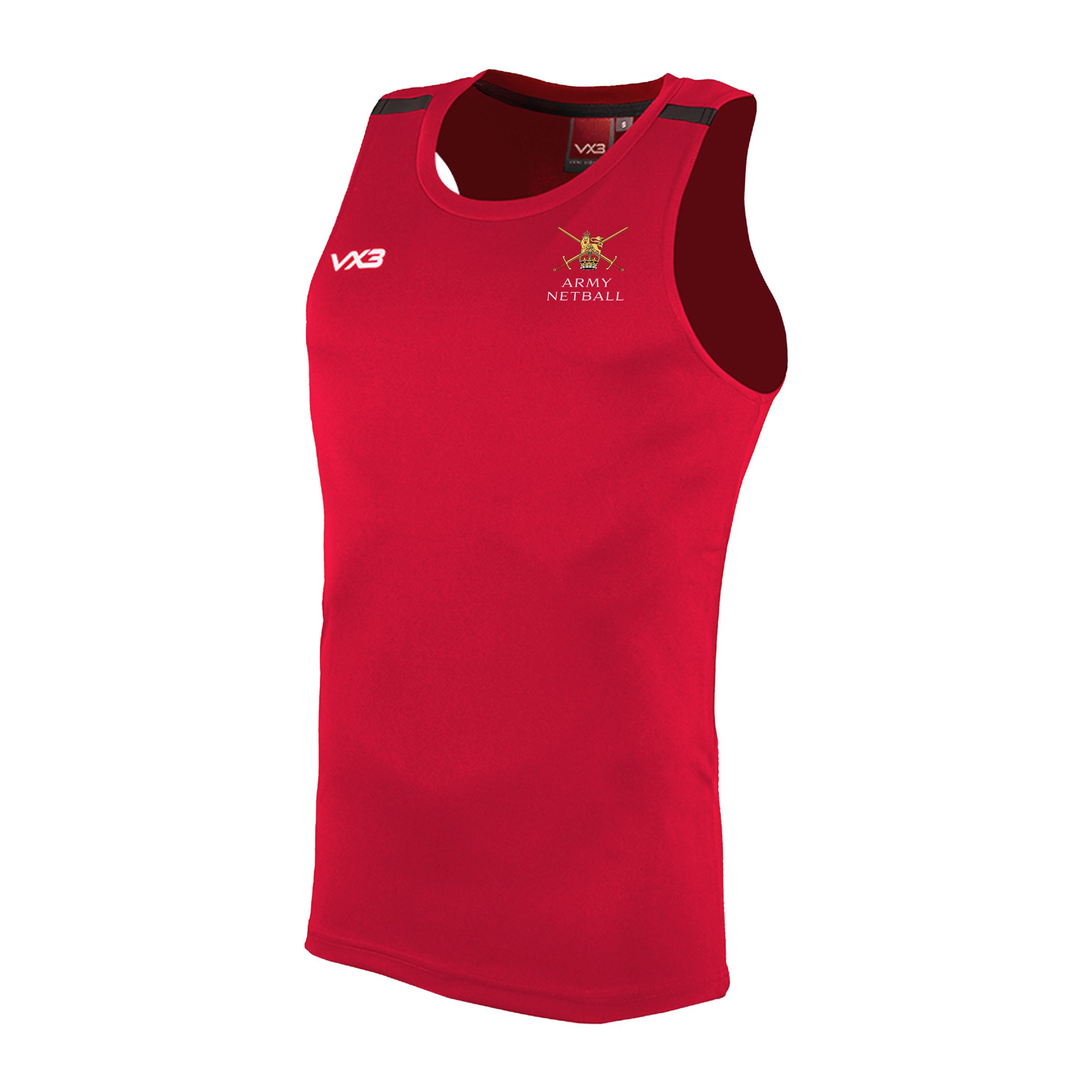 Army Netball Red Fortis Vest