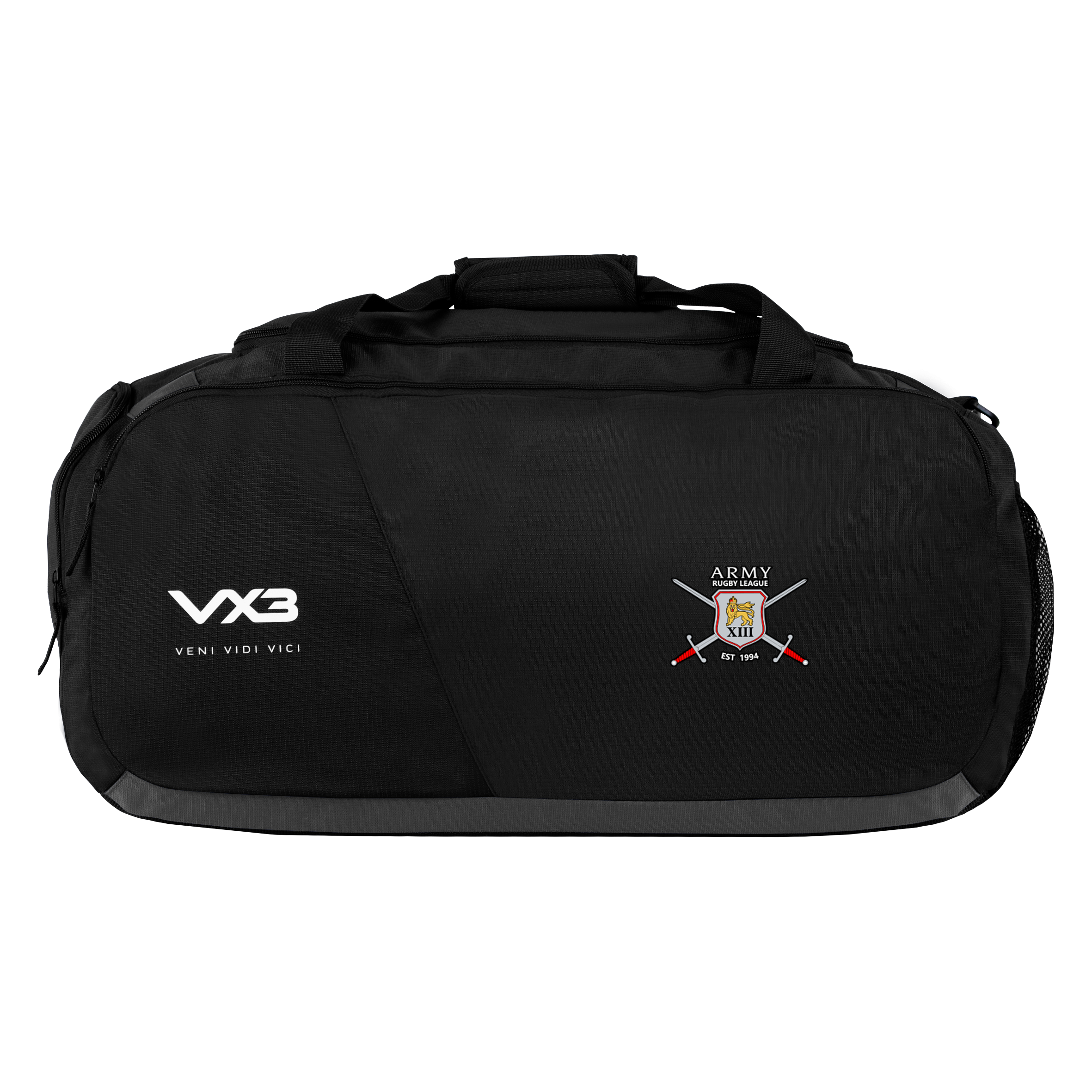 Army Rugby League Performance Kit Bag Black/Dark