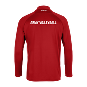 British Army Volleyball Red Primus Youth Quarter Zip