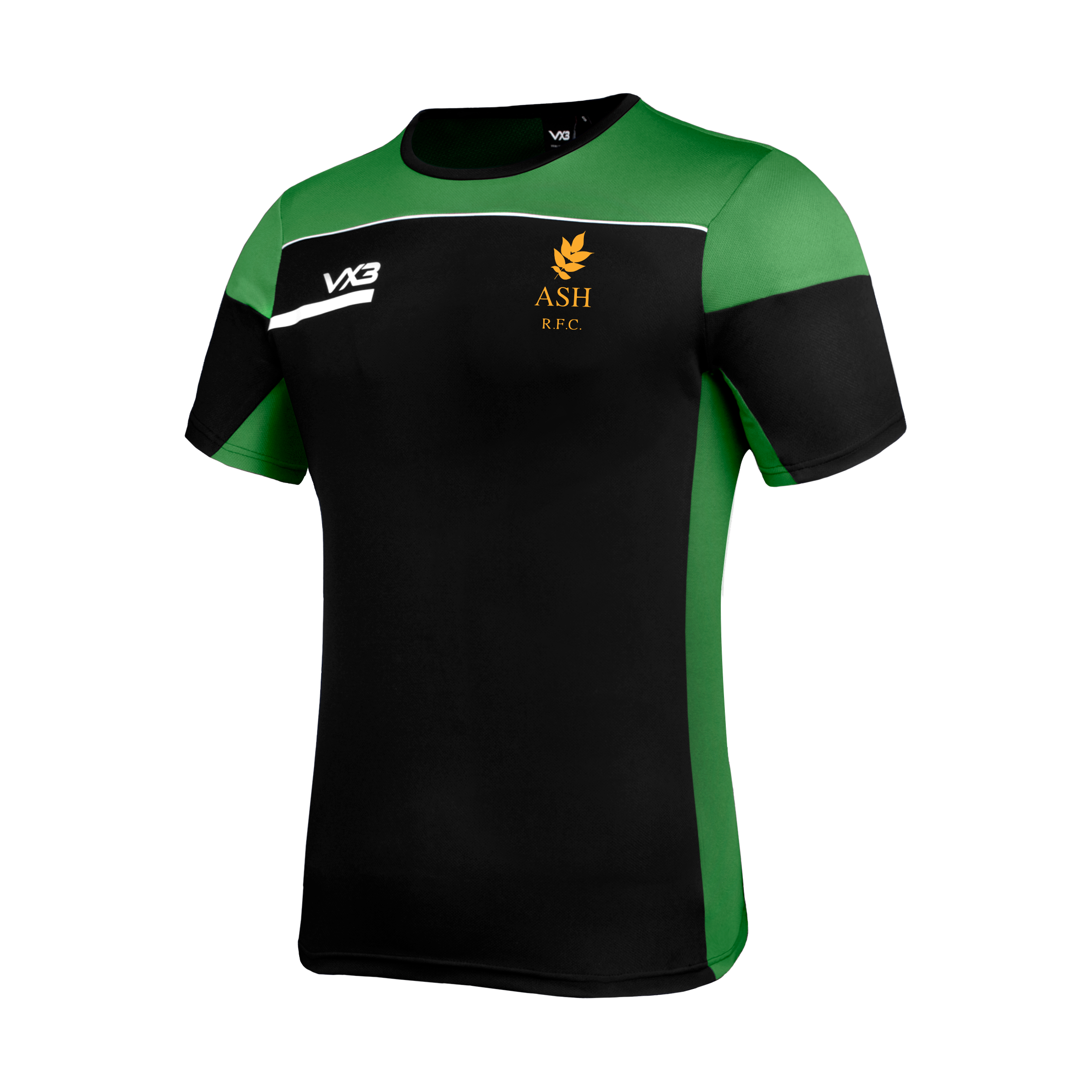 Ash RFC Opus Tee Youth - Black Emerald