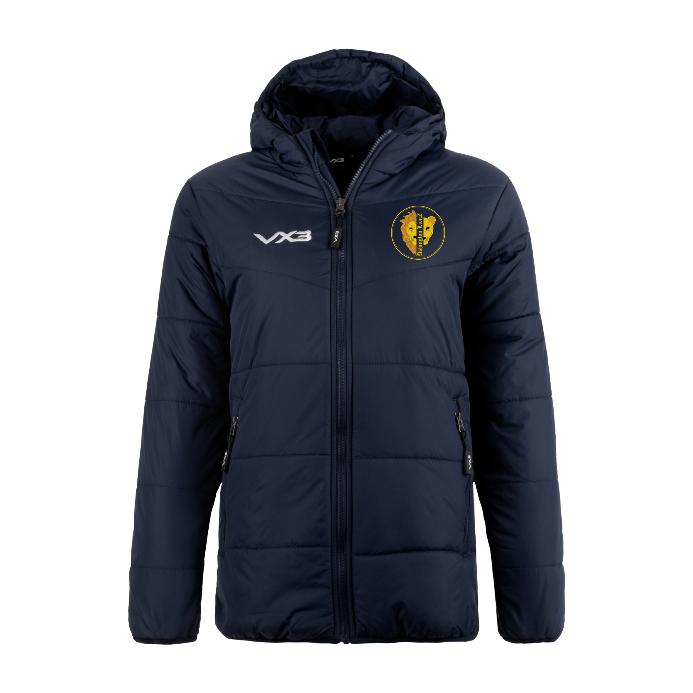 Ashington RFC - Touch Rugby Lorica Quilted Jacket Ladies – VX3