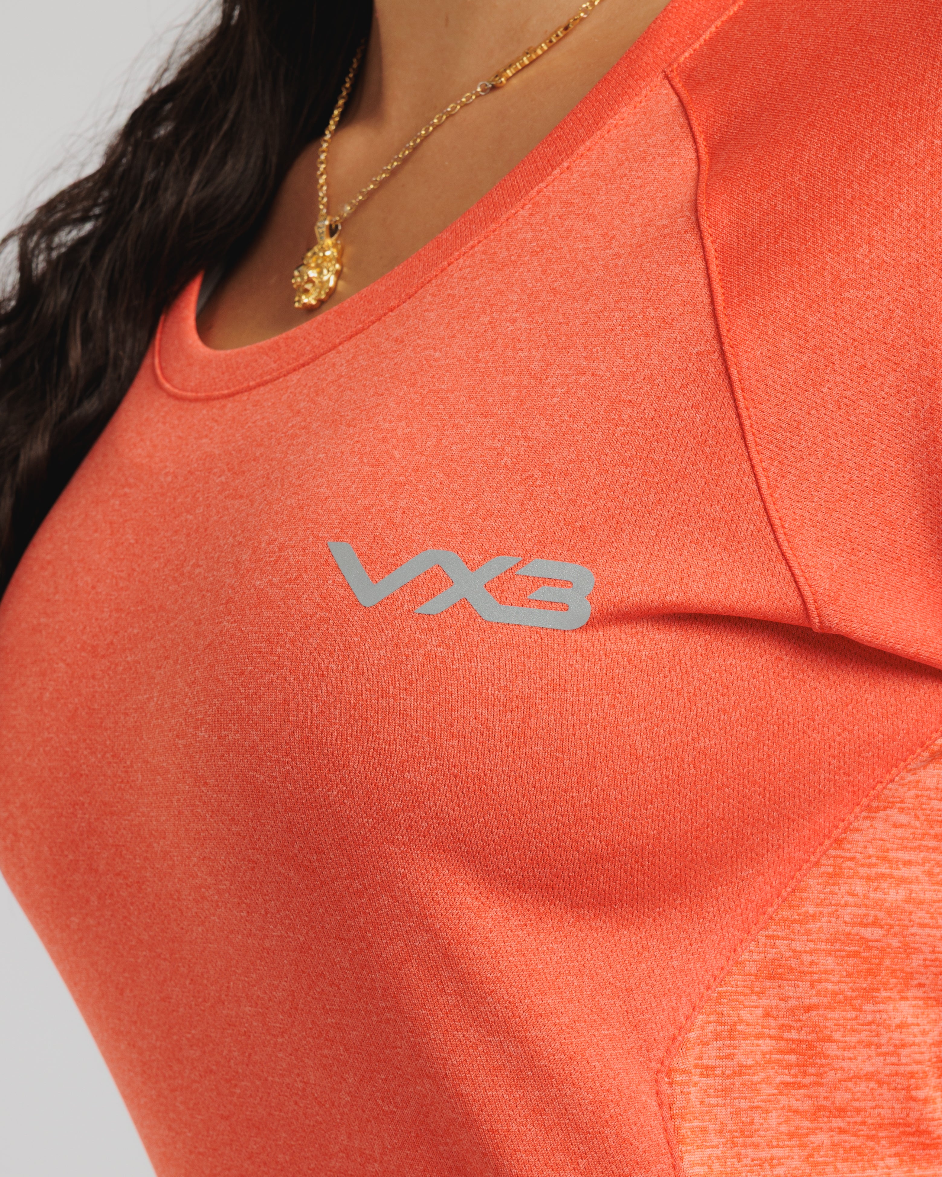 Aurora Tee Ladies Apricot