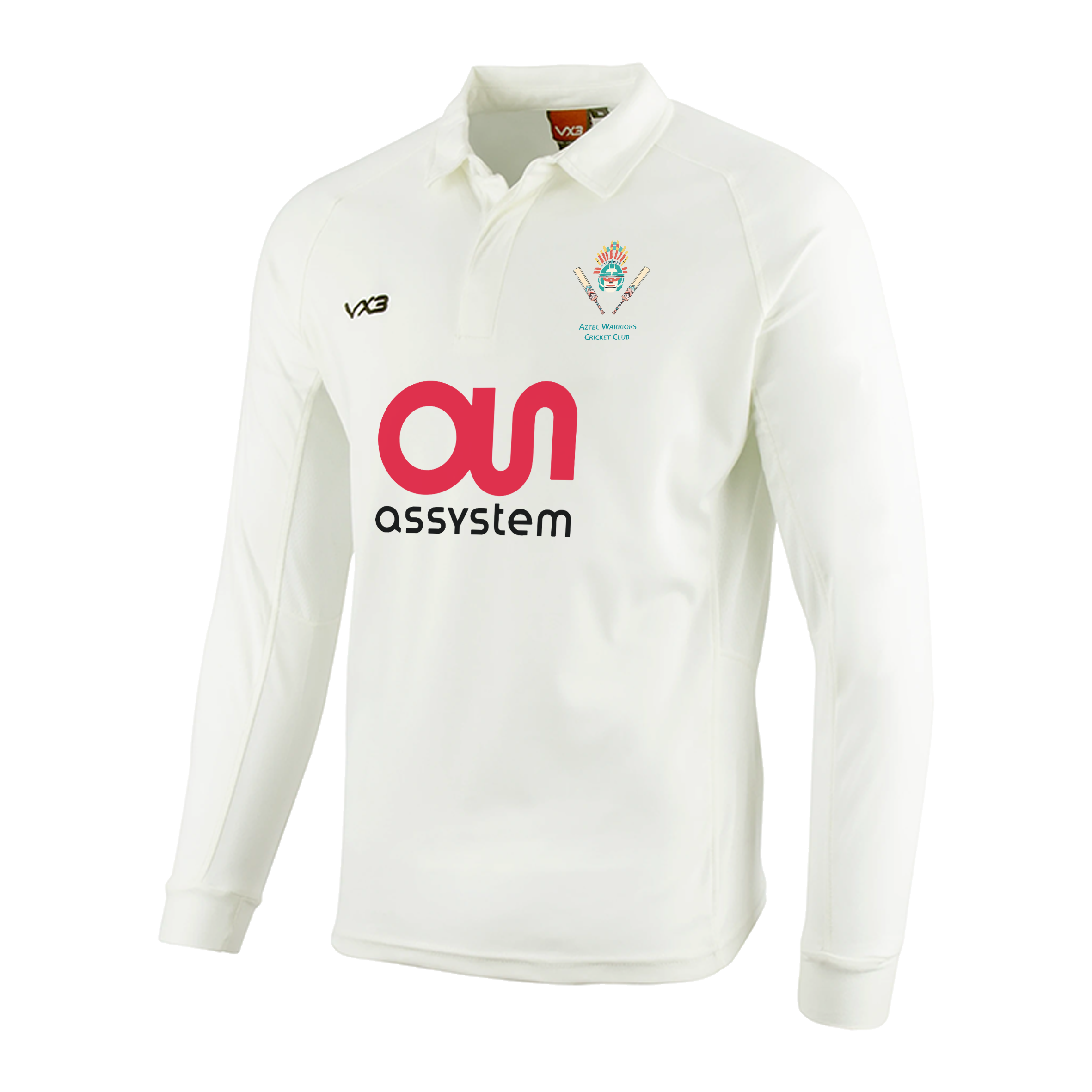 Aztec Warriors Cricket Club Long Sleeve Shirt