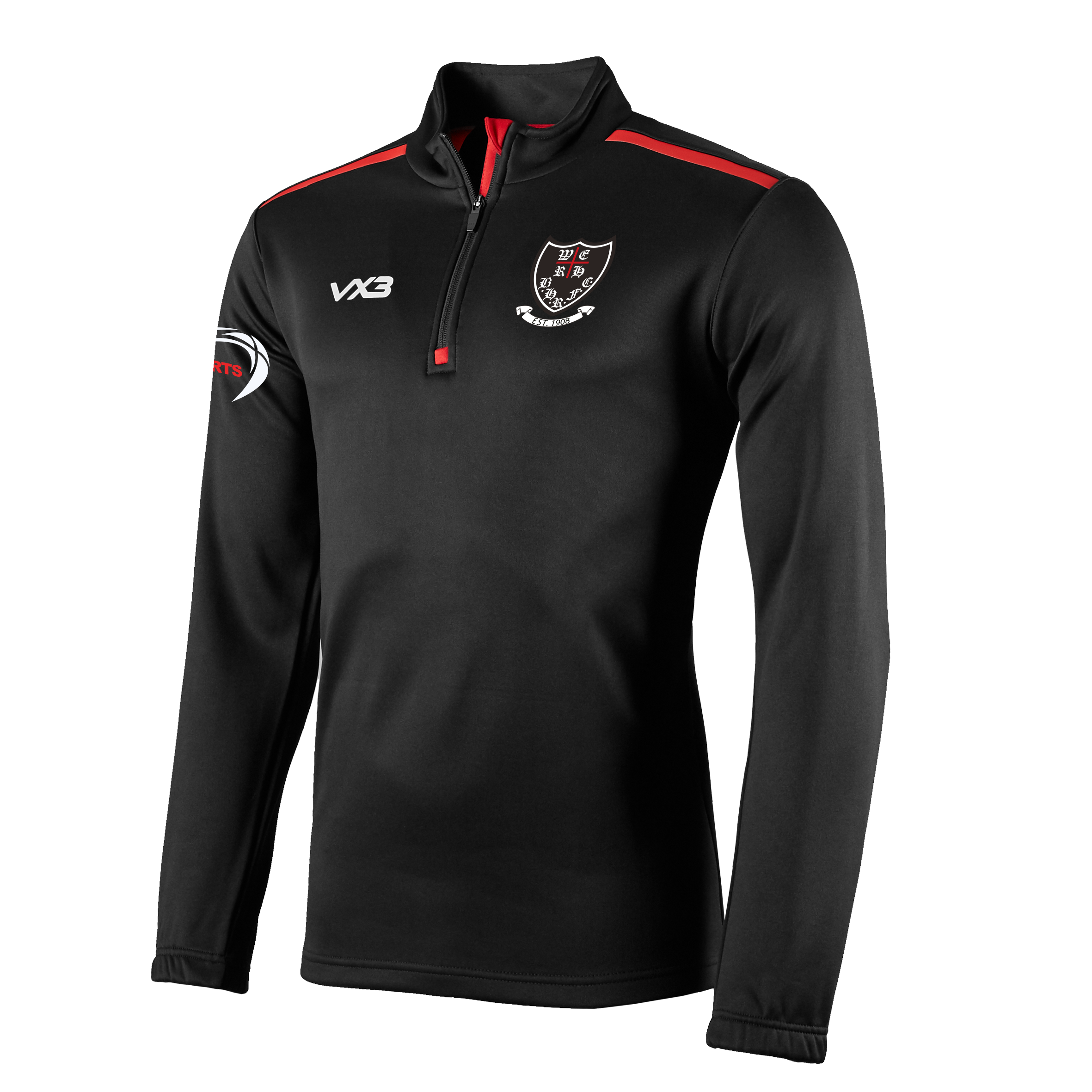 Barton Hill RFC Fortis Quarter Zip Sweat