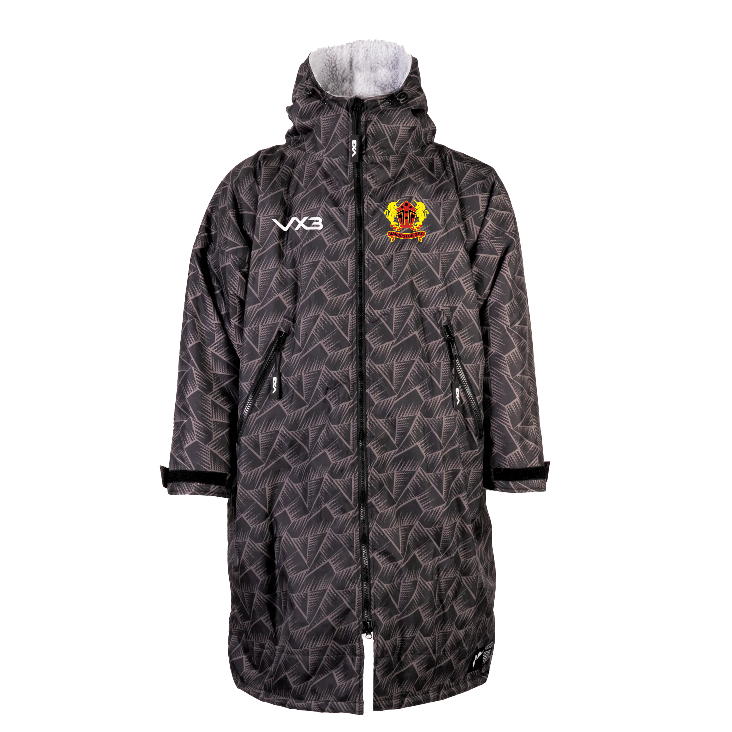 Bishopston RFC Duro Elite Sports Robe Storm/Grey Kids
