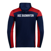 AGC Badminton Opus Zoodie - Navy Red