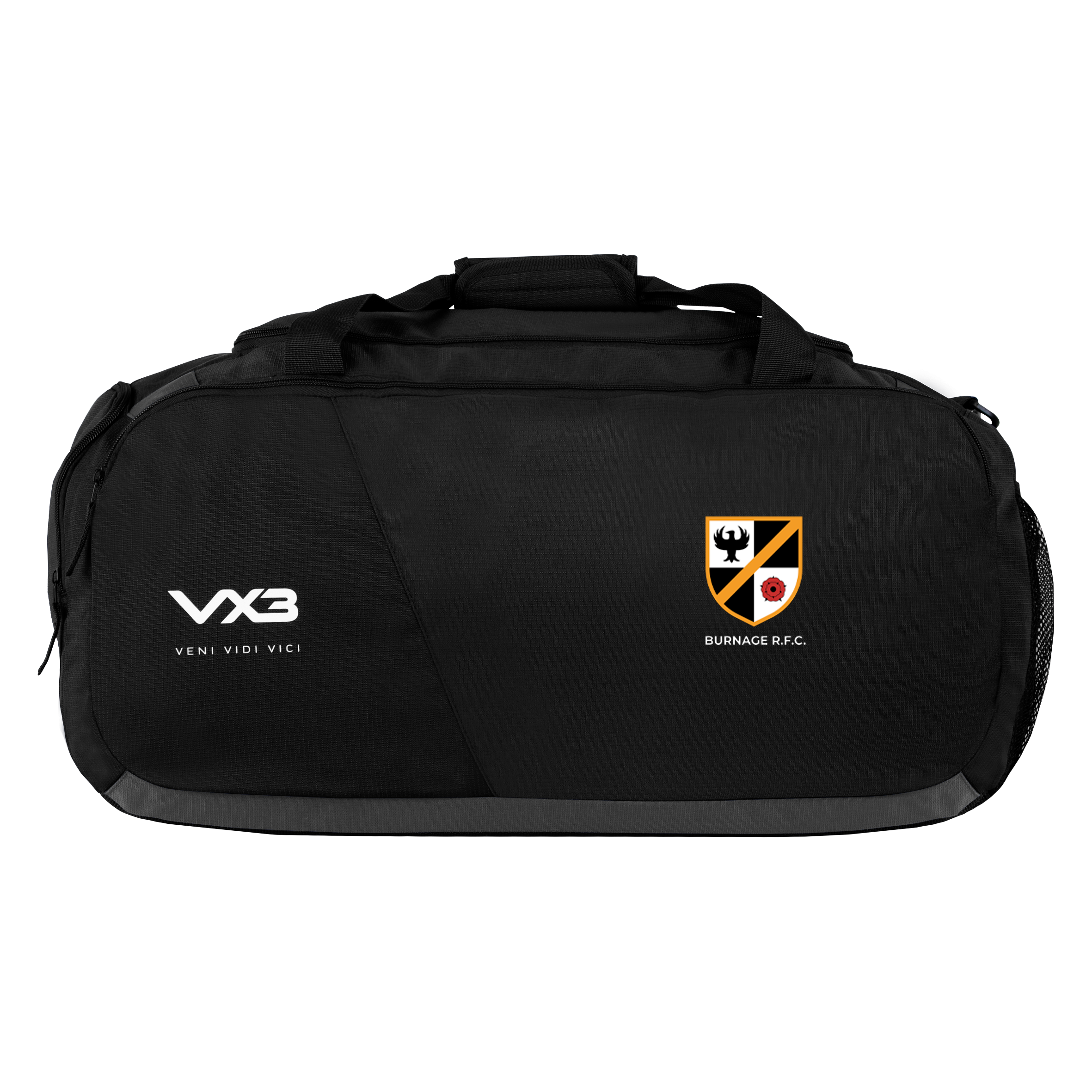 Burnage RFC - Mini & Juniors  Performance Kit Bag Black/Dark