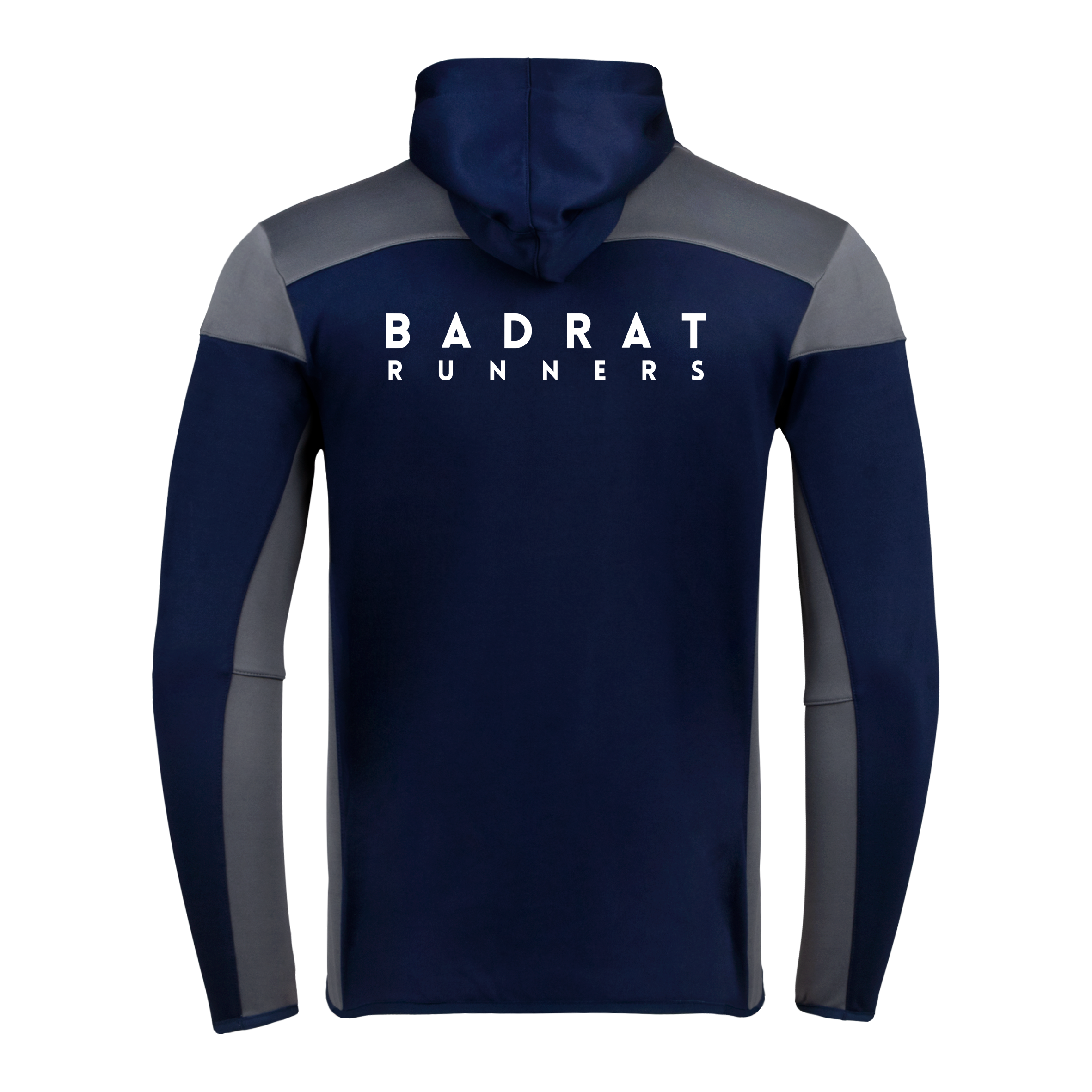 Badrat Runners Opus Zoodie - Navy Grey