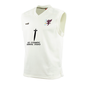 Barnsley Woolley Miners CC Cricket Whites Youth Slipover Elite