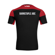 Barnstaple Amateur Boxing Club Opus Tee Youth - Black Red