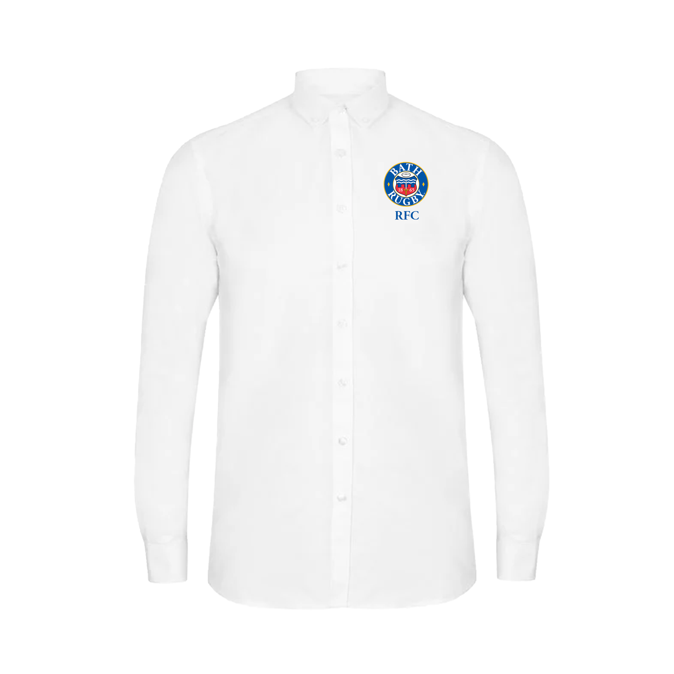 Bath RFC Henbury White Shirt L/S