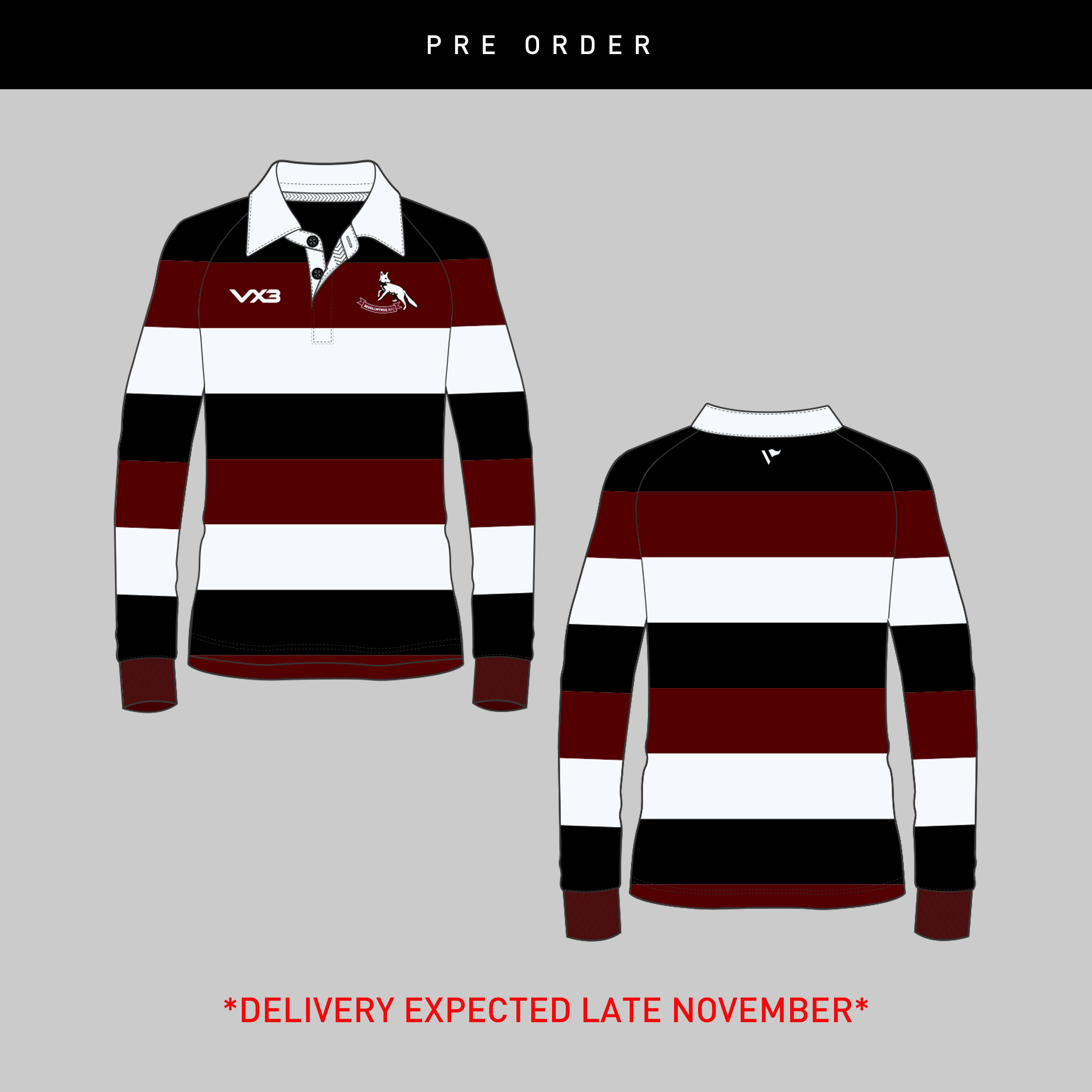 Bedlinog RFC LS Heritage Jersey