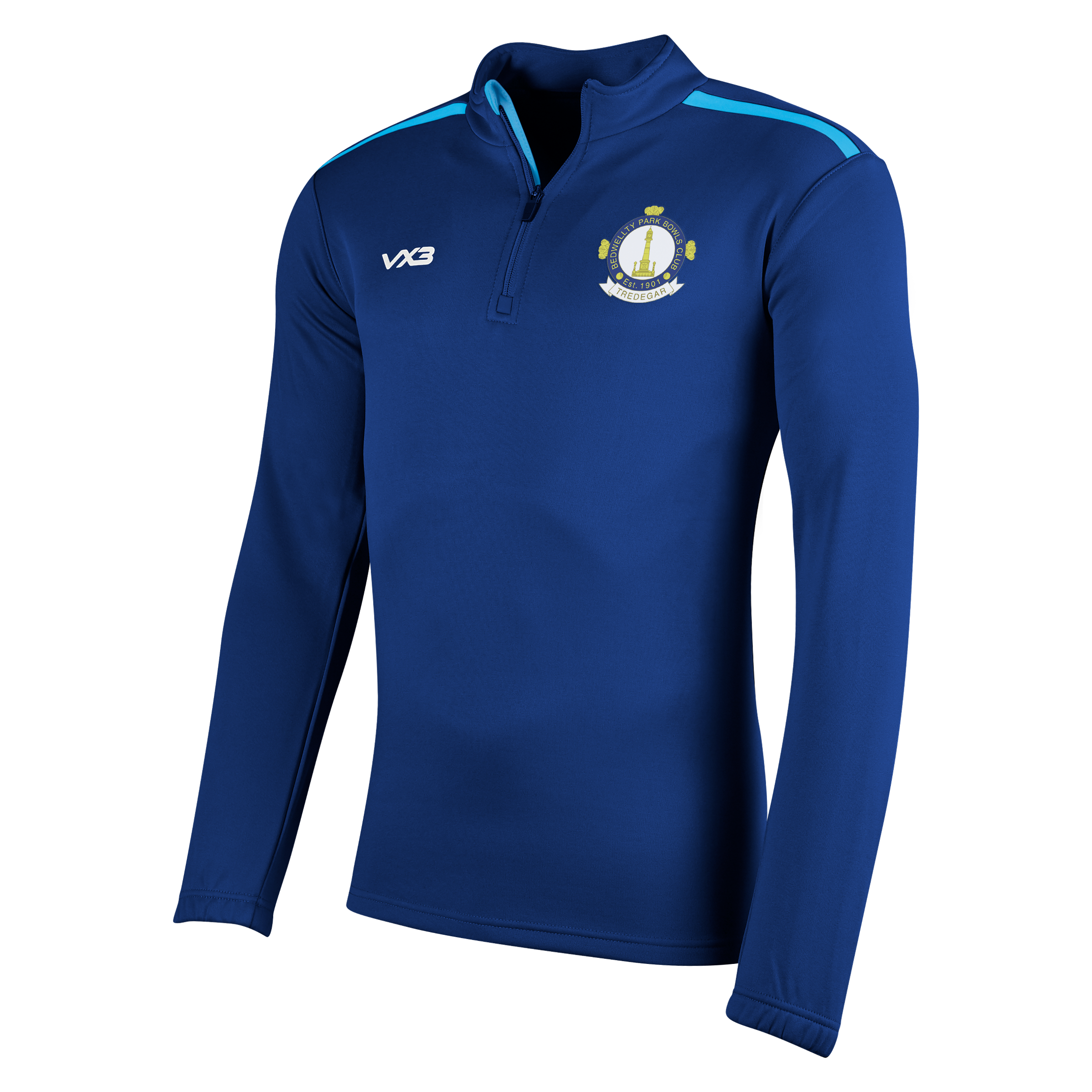 Bedwellty Park Bowls Club Fortis Youth Quarter Zip Sweat
