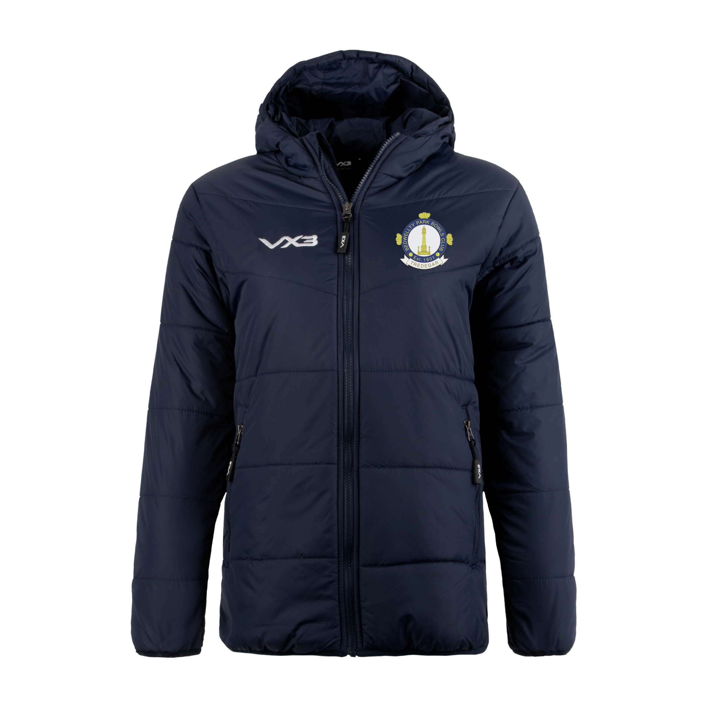 Bedwellty Park Bowls Club Lorica Quilted Jacket Ladies