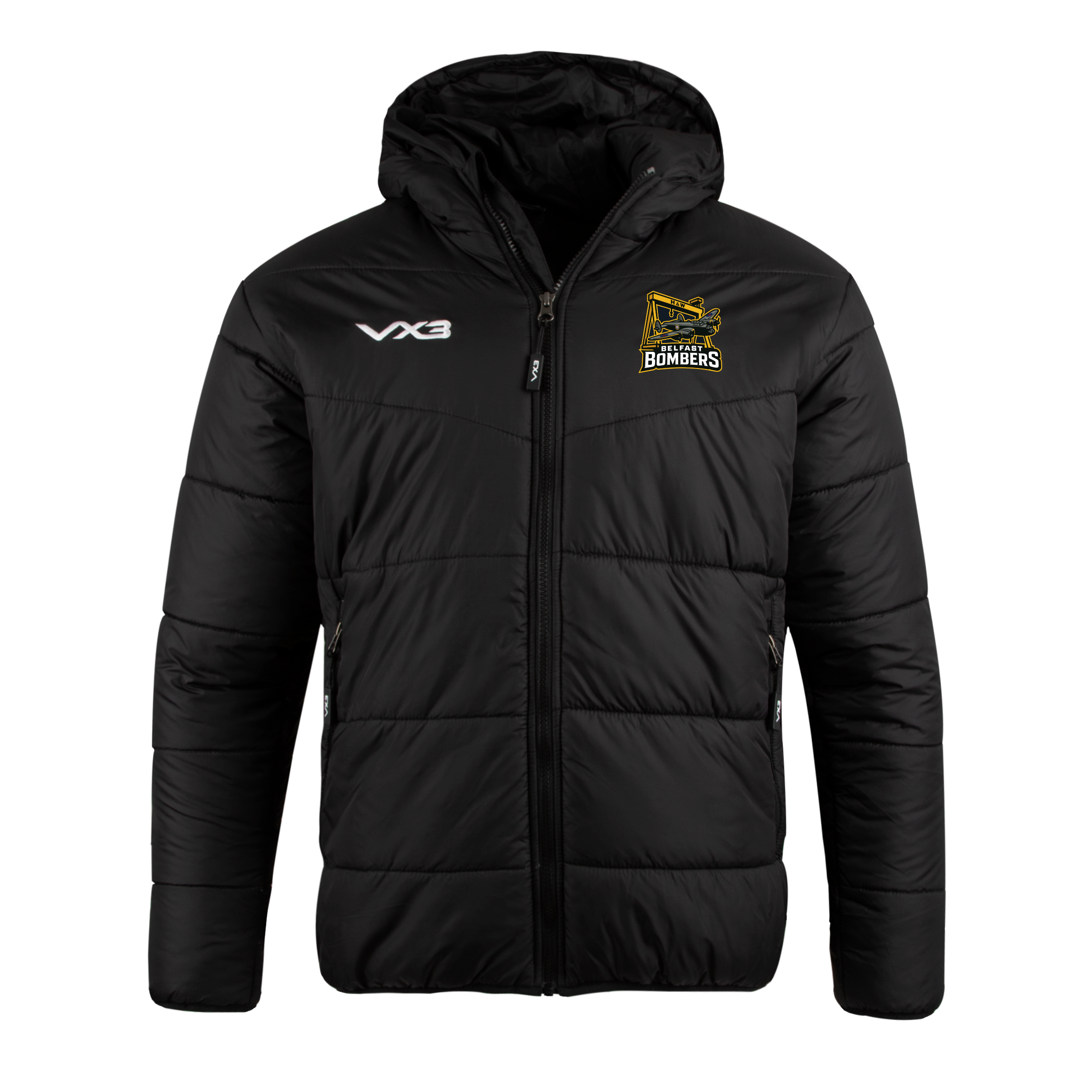 Belfast Bombers Ice Hockey Lorica Quilted Jacket