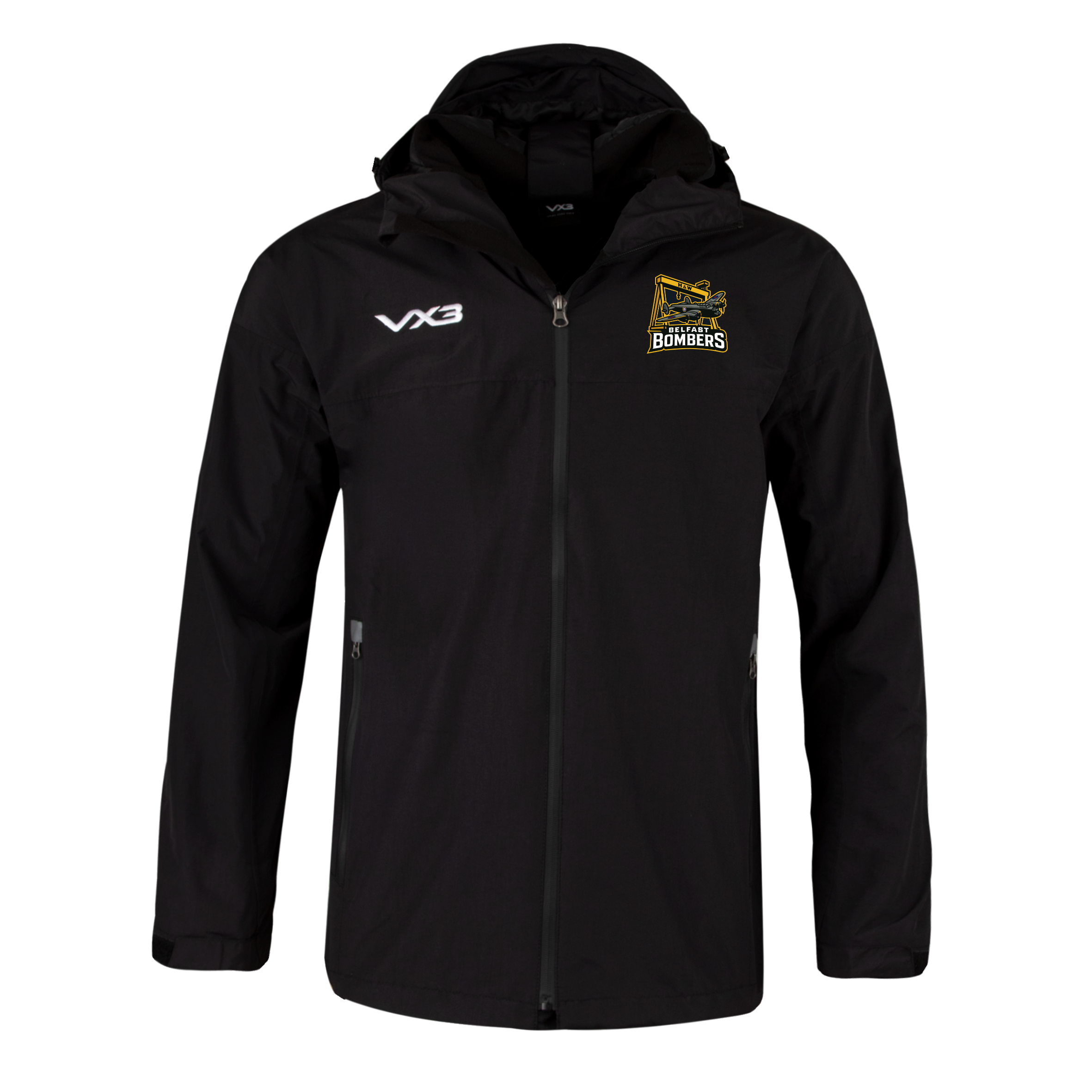 Belfast Bombers Ice Hockey Protego Waterproof Jacket