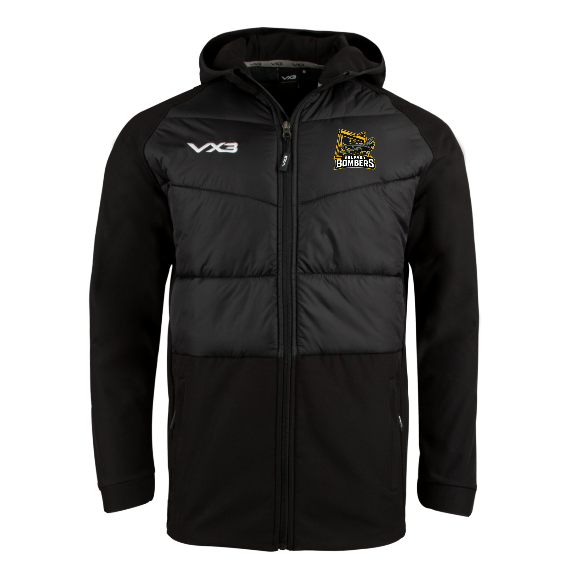 Belfast Bombers Ice Hockey Tempest Hybrid Jacket
