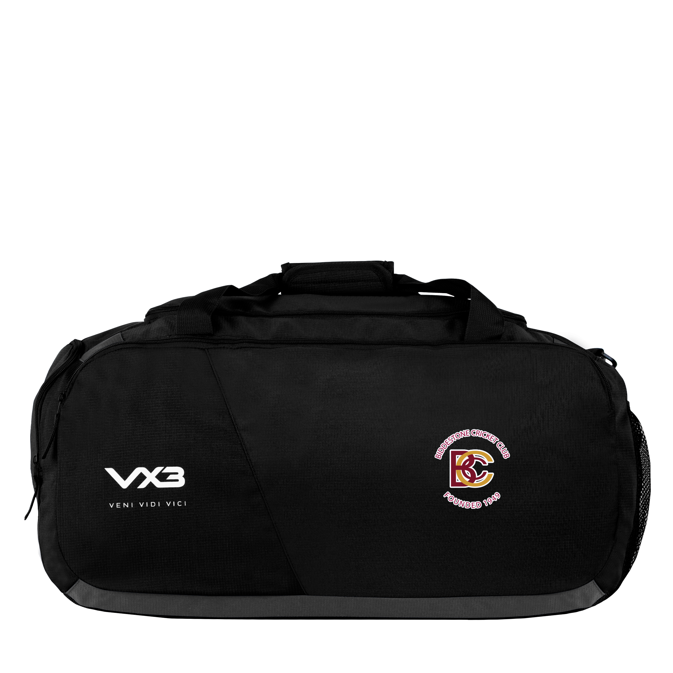 Biddestone Cricket Club Performance Kit Bag Black/Dark
