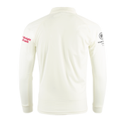 Biddestone Cricket Club Cricket Whites Long Sleeve Shirt