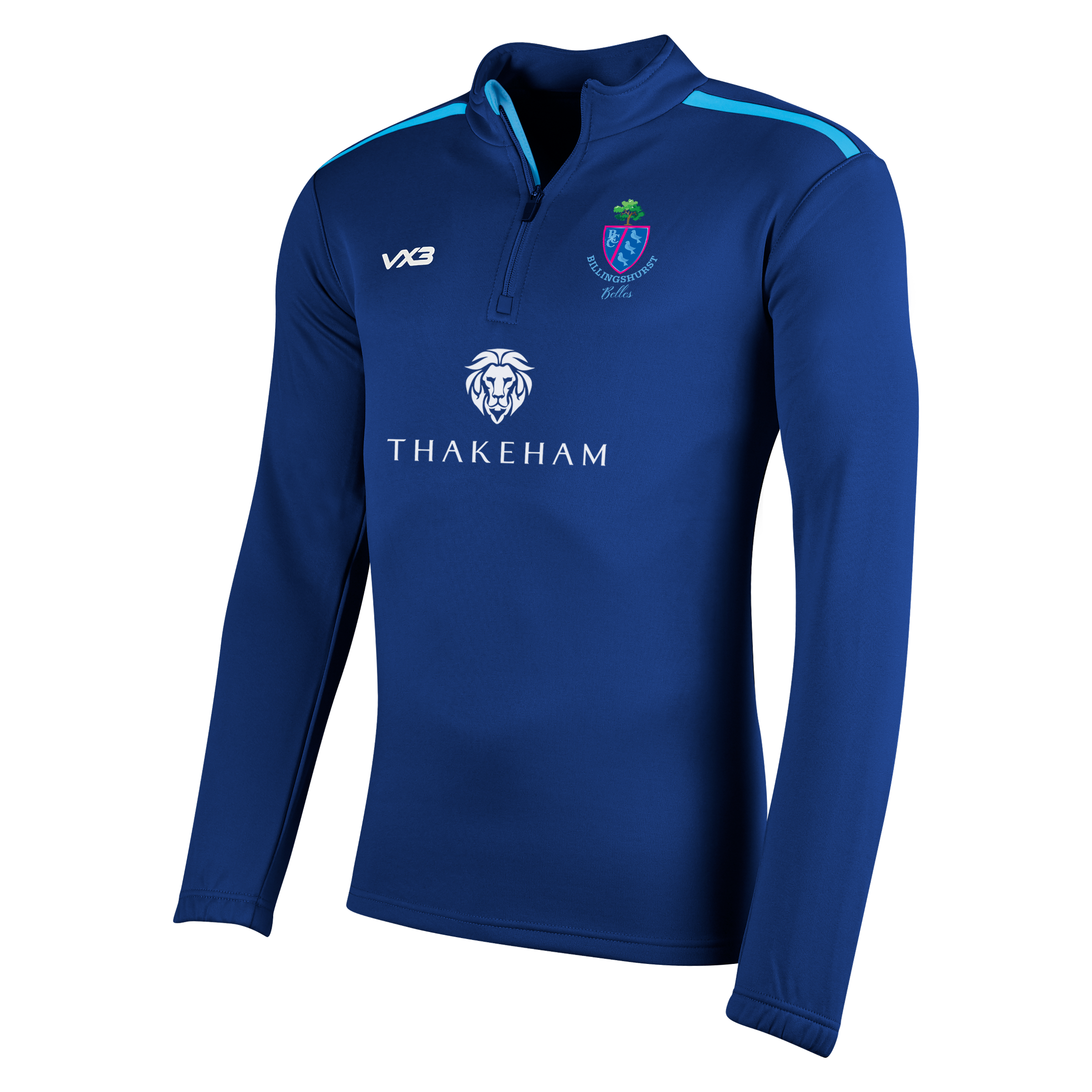 Billingshurst Belles CC Fortis Ladies Quarter Zip Sweat