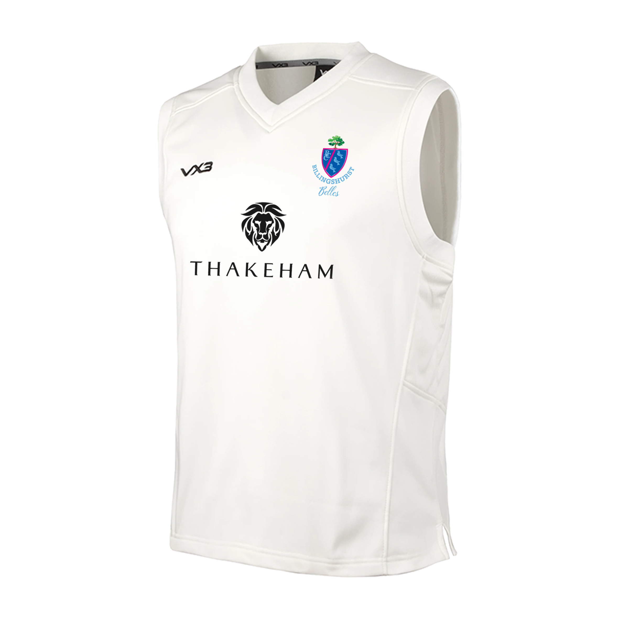 Billingshurst Belles CC Cricket Whites Slipover Elite