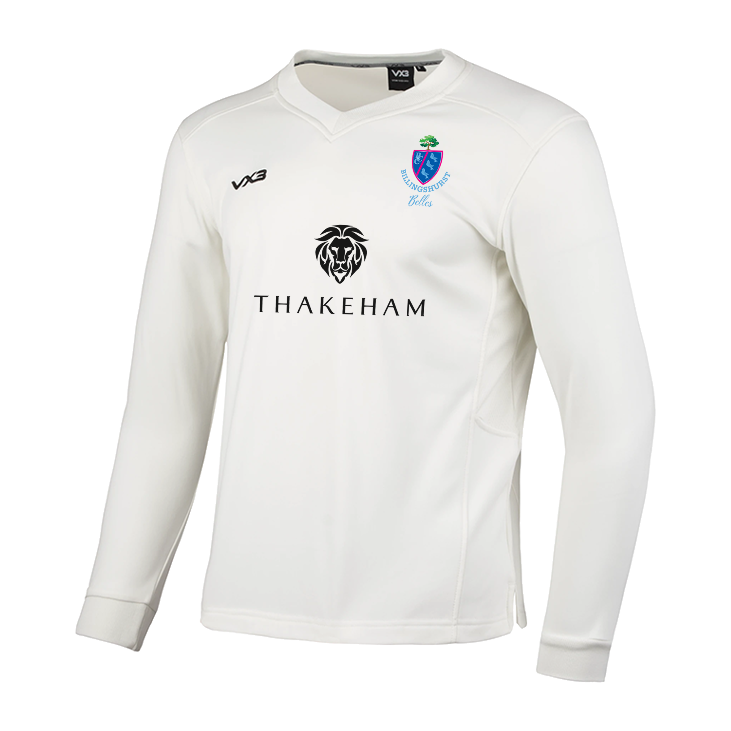 Billingshurst Belles CC Cricket Whites Sweatshirt Elite