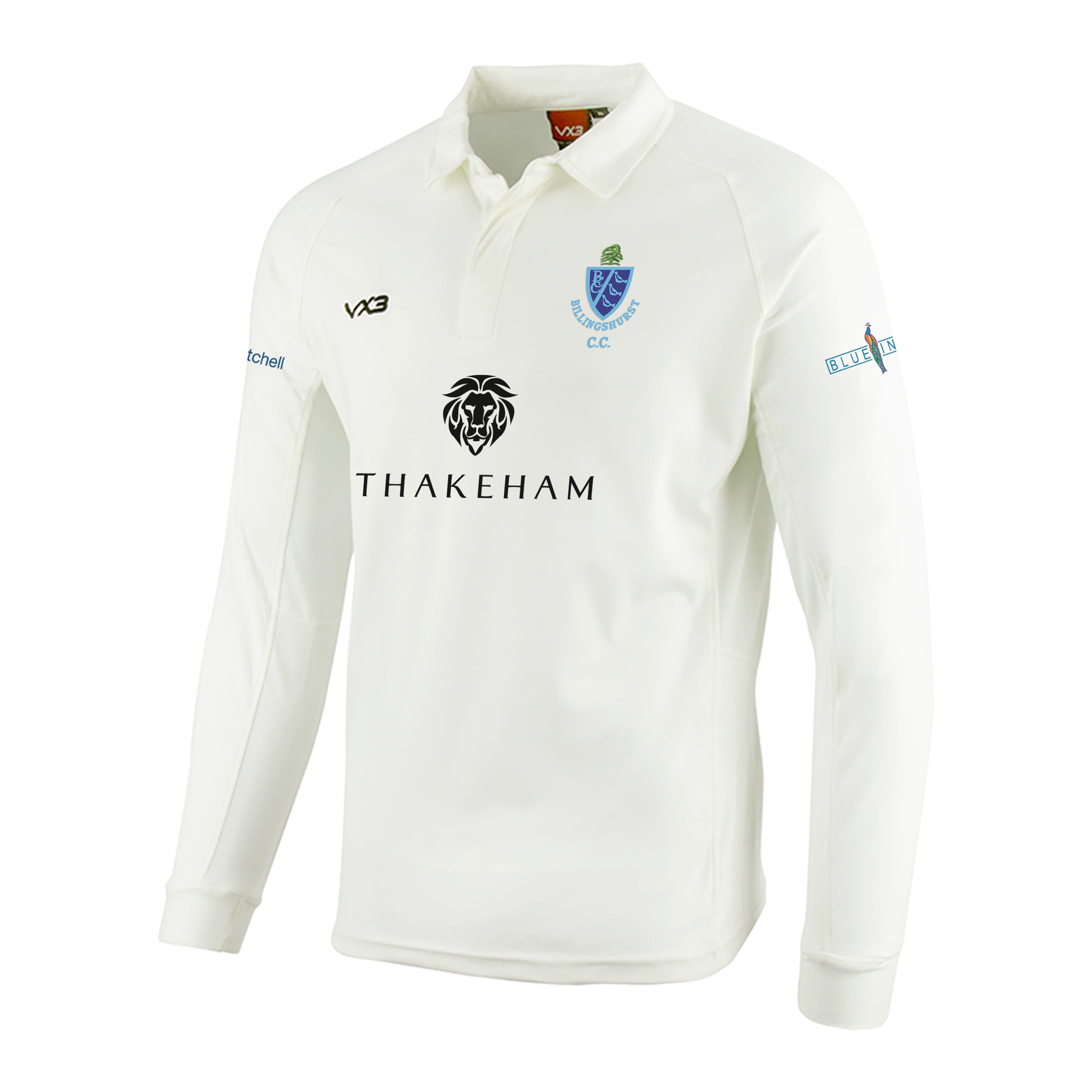 Billingshurst Cricket Club Youth Long Sleeve Shirt