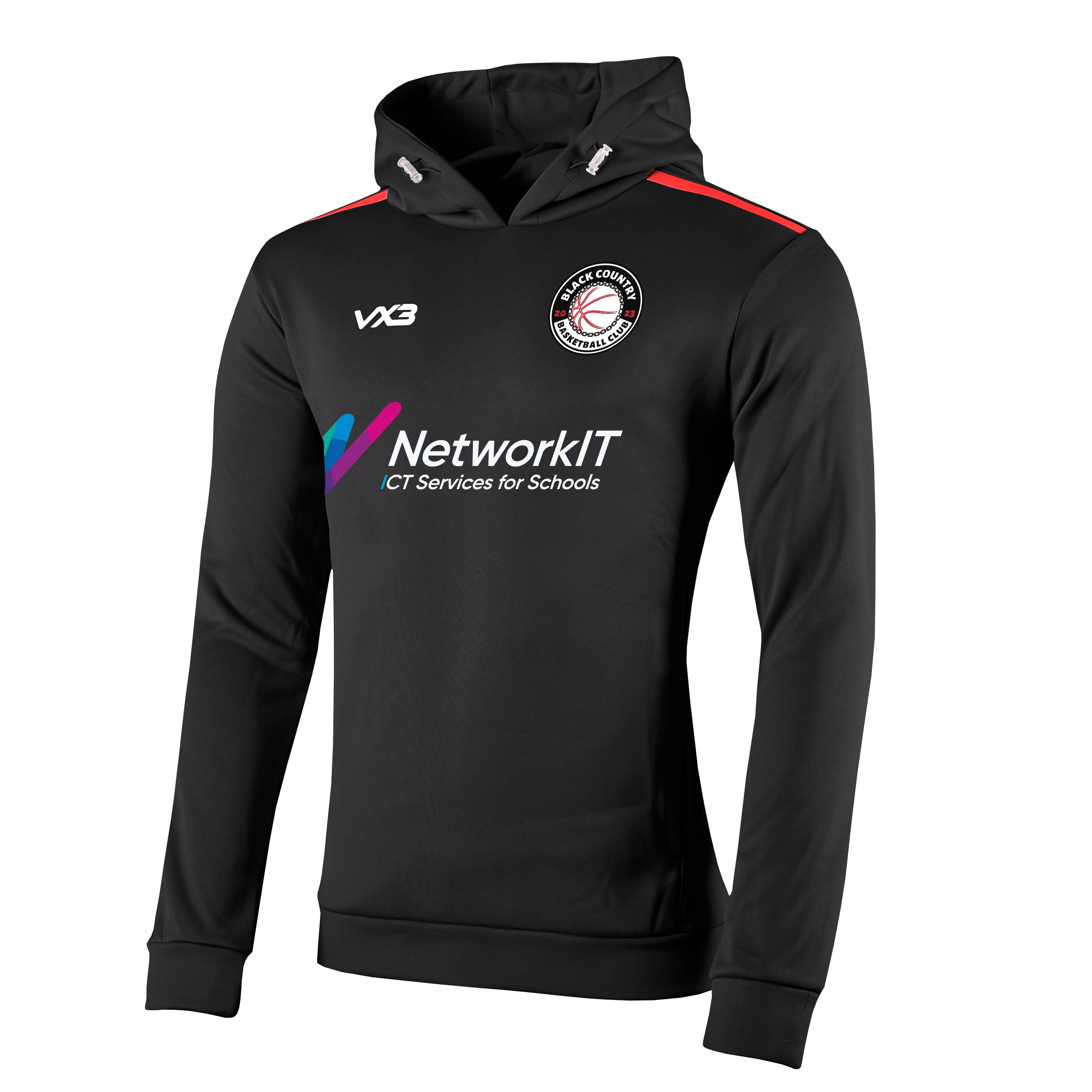 Black Country Steelers Basketball  Fortis Hoodie