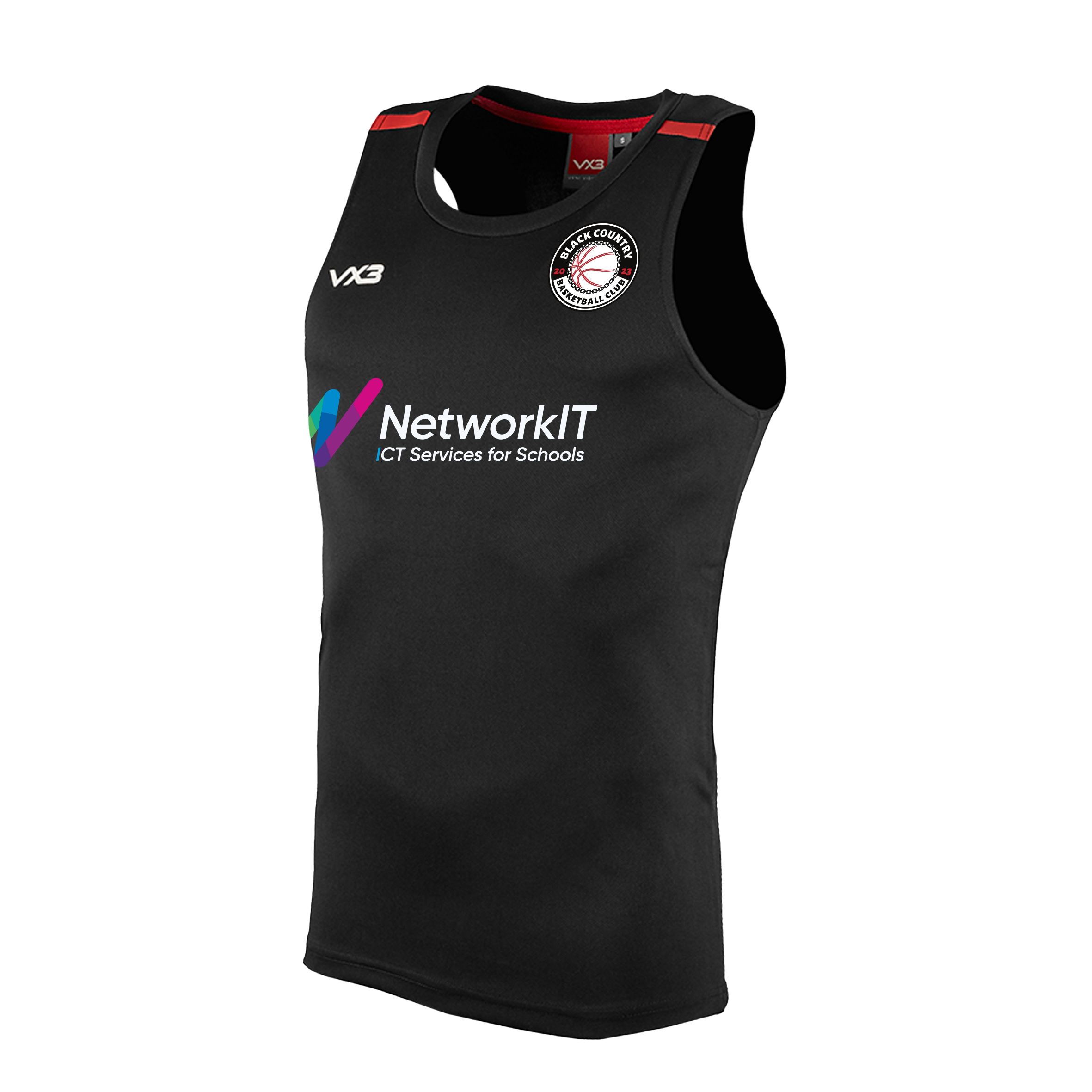 Black Country Steelers Basketball  Fortis Vest