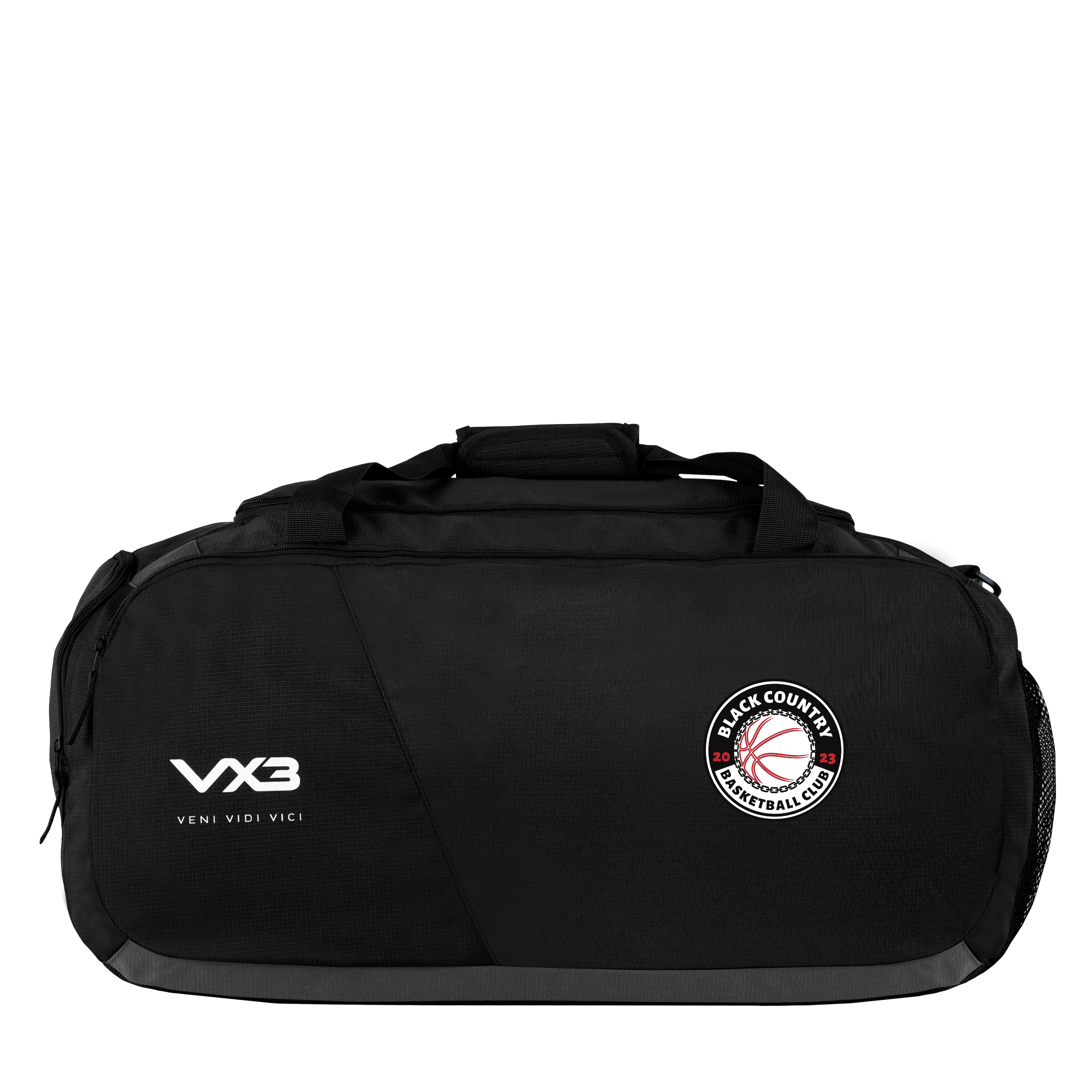 Black Country Steelers Basketball  Performance Kit Bag Black/Dark