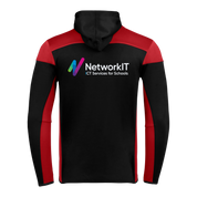 Black Country Steelers Basketball  Opus Zoodie Youth - Black Red