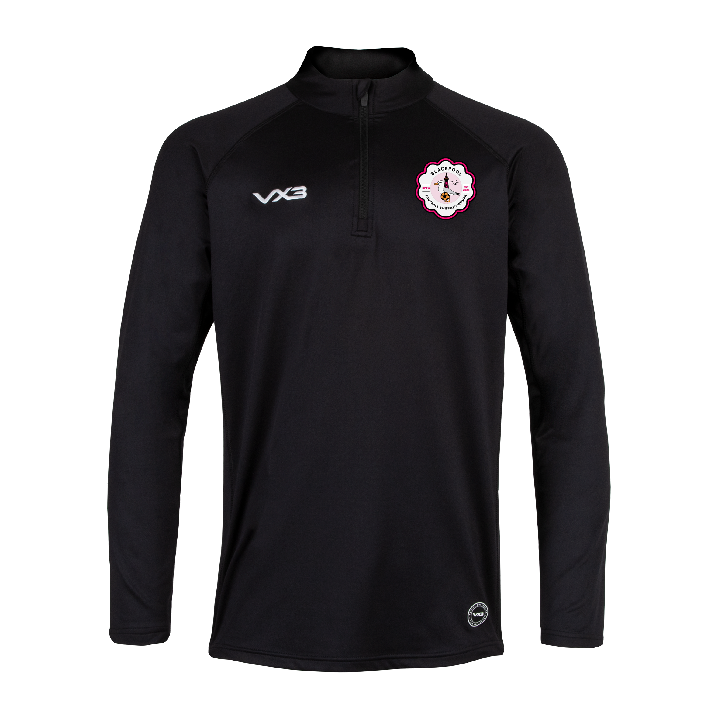 Blackpool Football Therapy Women's Primus Quarter Zip